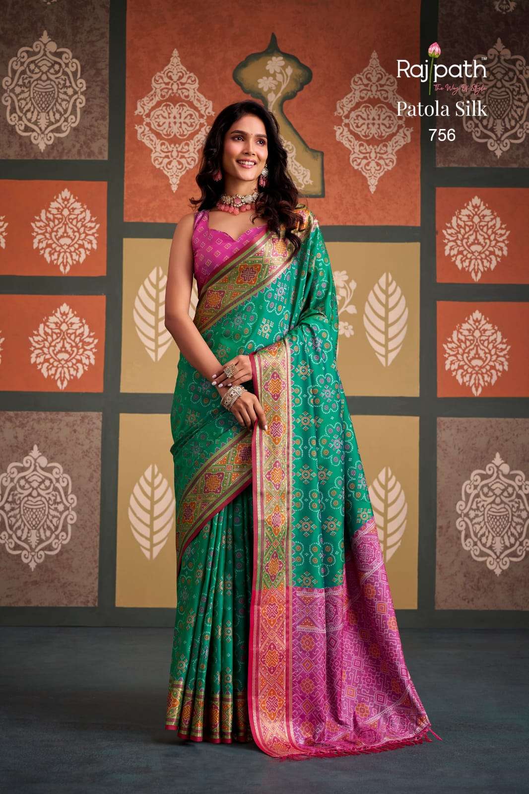 RAJPATH BRAND LAUNCHING PATOLA SILK SAREE COLLECTION