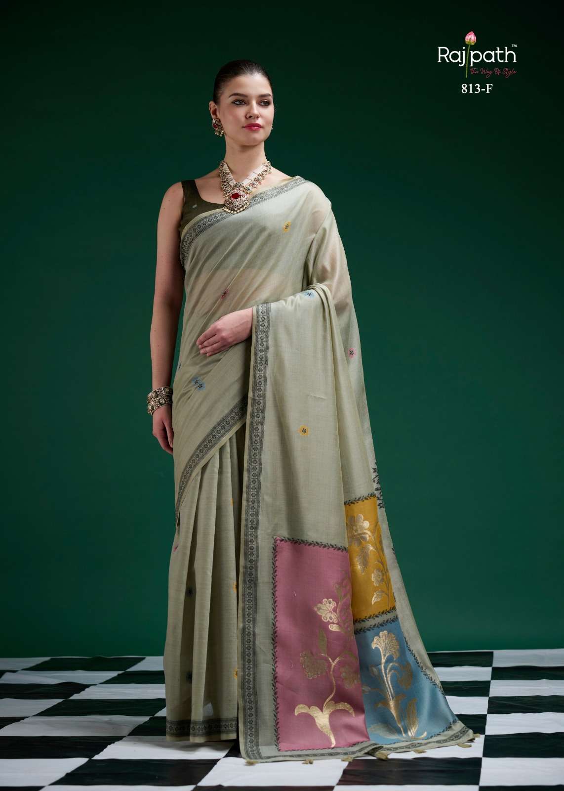 RAJPATH LAUNCHING JAMDANI COTTON SAREE COLLECTION 