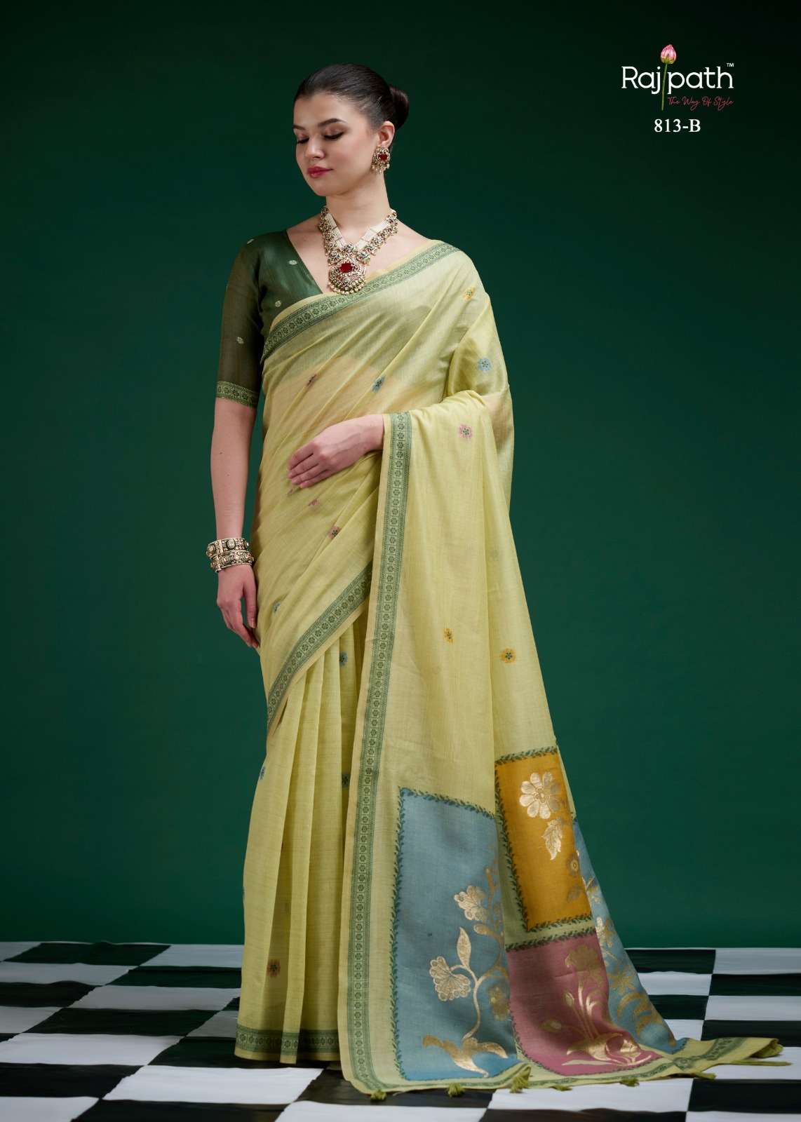 RAJPATH LAUNCHING JAMDANI COTTON SAREE COLLECTION 