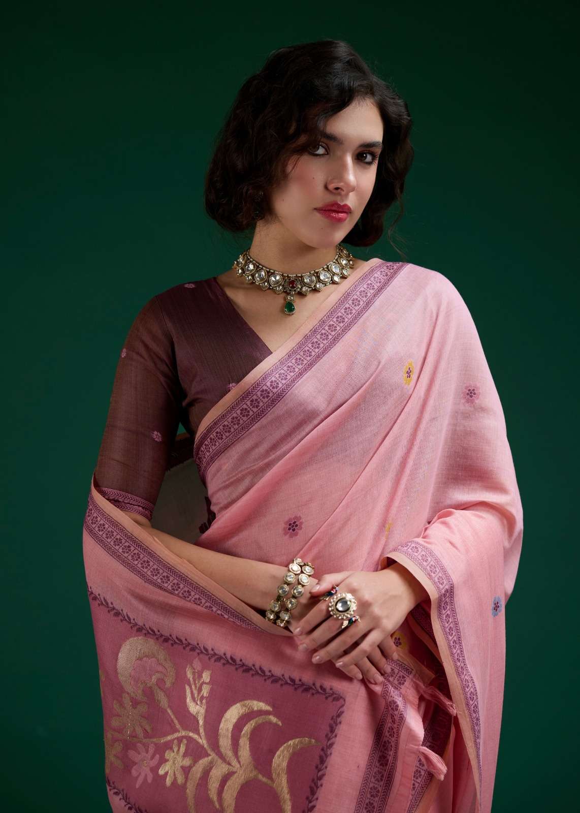 RAJPATH LAUNCHING JAMDANI COTTON SAREE COLLECTION 