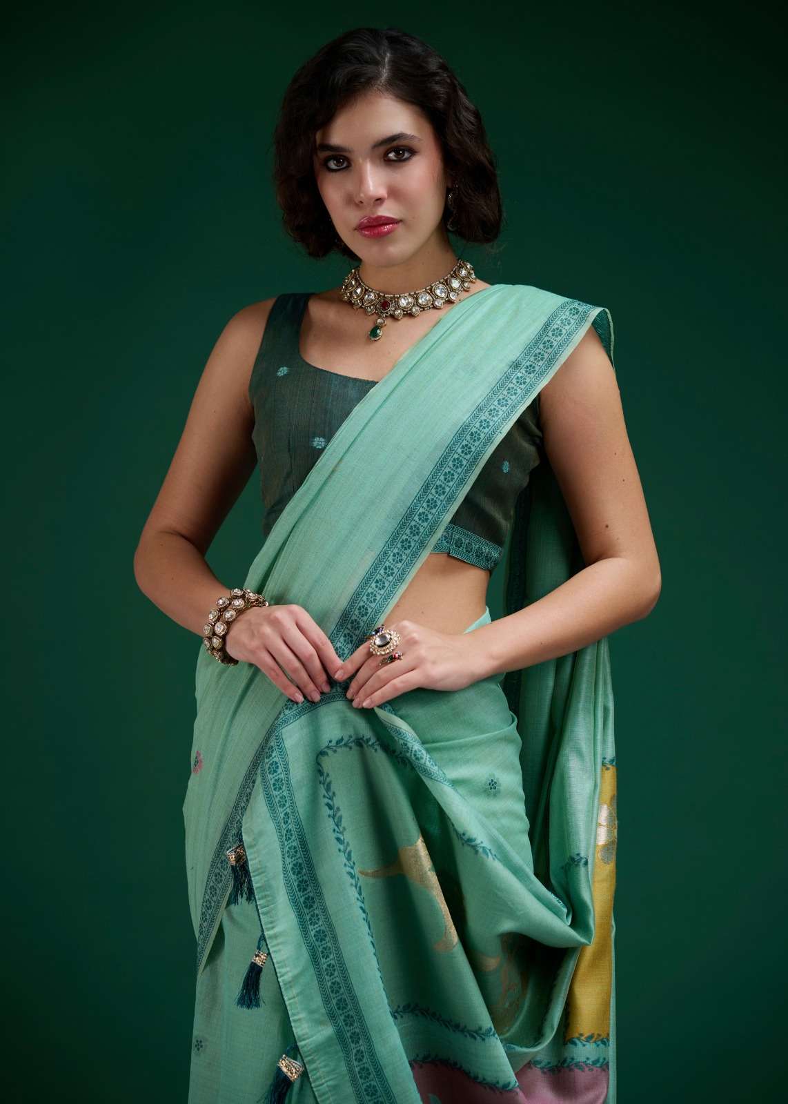 RAJPATH LAUNCHING JAMDANI COTTON SAREE COLLECTION 