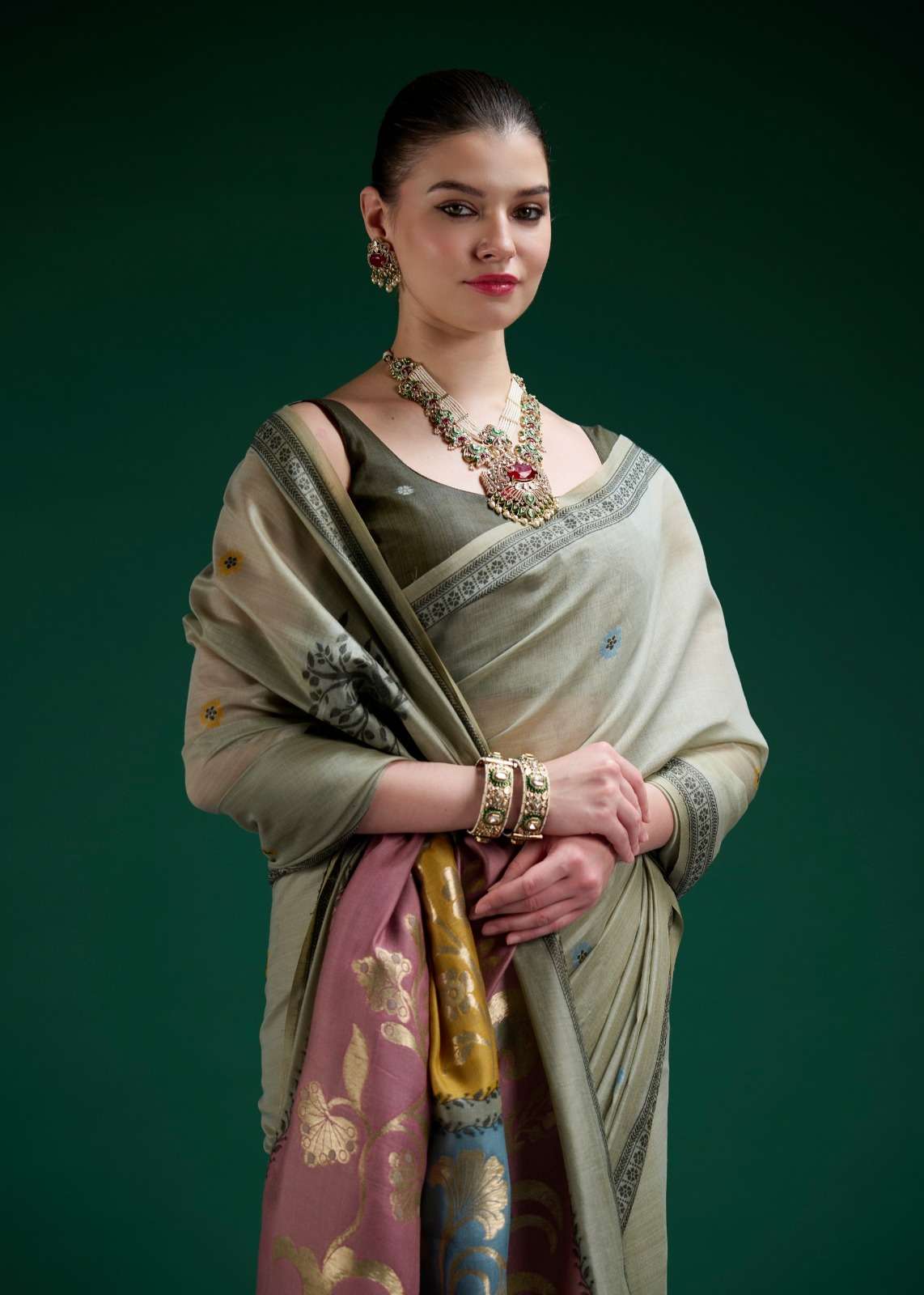 RAJPATH LAUNCHING JAMDANI COTTON SAREE COLLECTION 