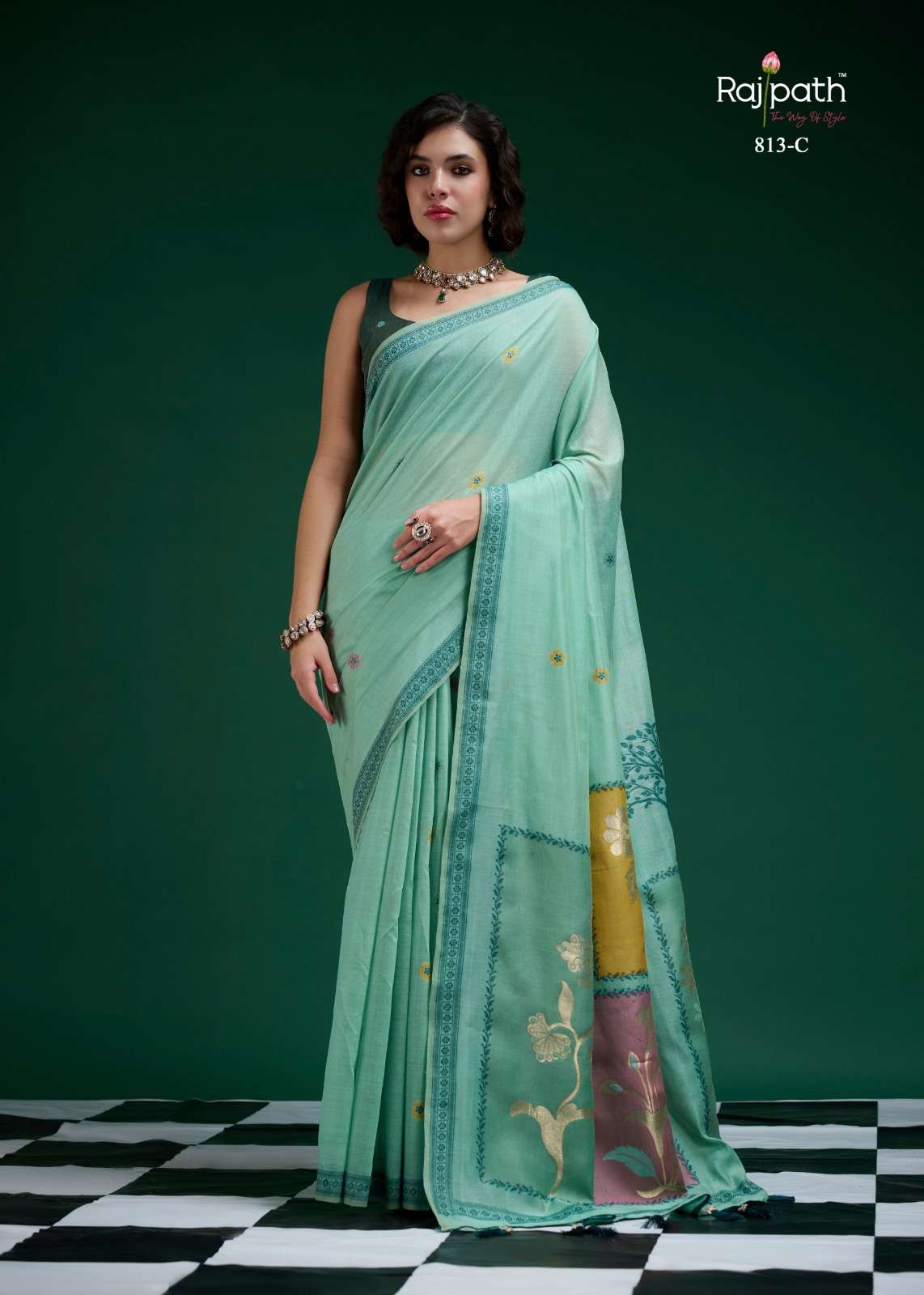 RAJPATH LAUNCHING JAMDANI COTTON SAREE COLLECTION 