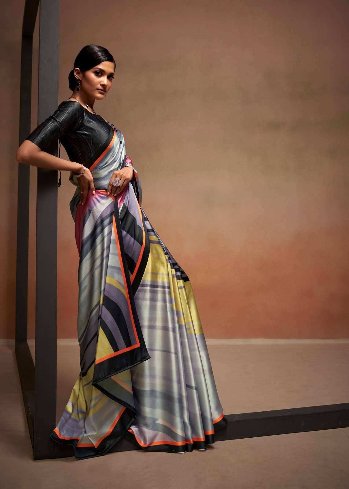 RAJPATH LAUNCHING NEW CREPE SILK SAREE BOLLYWOOD SATTIN CATALOG