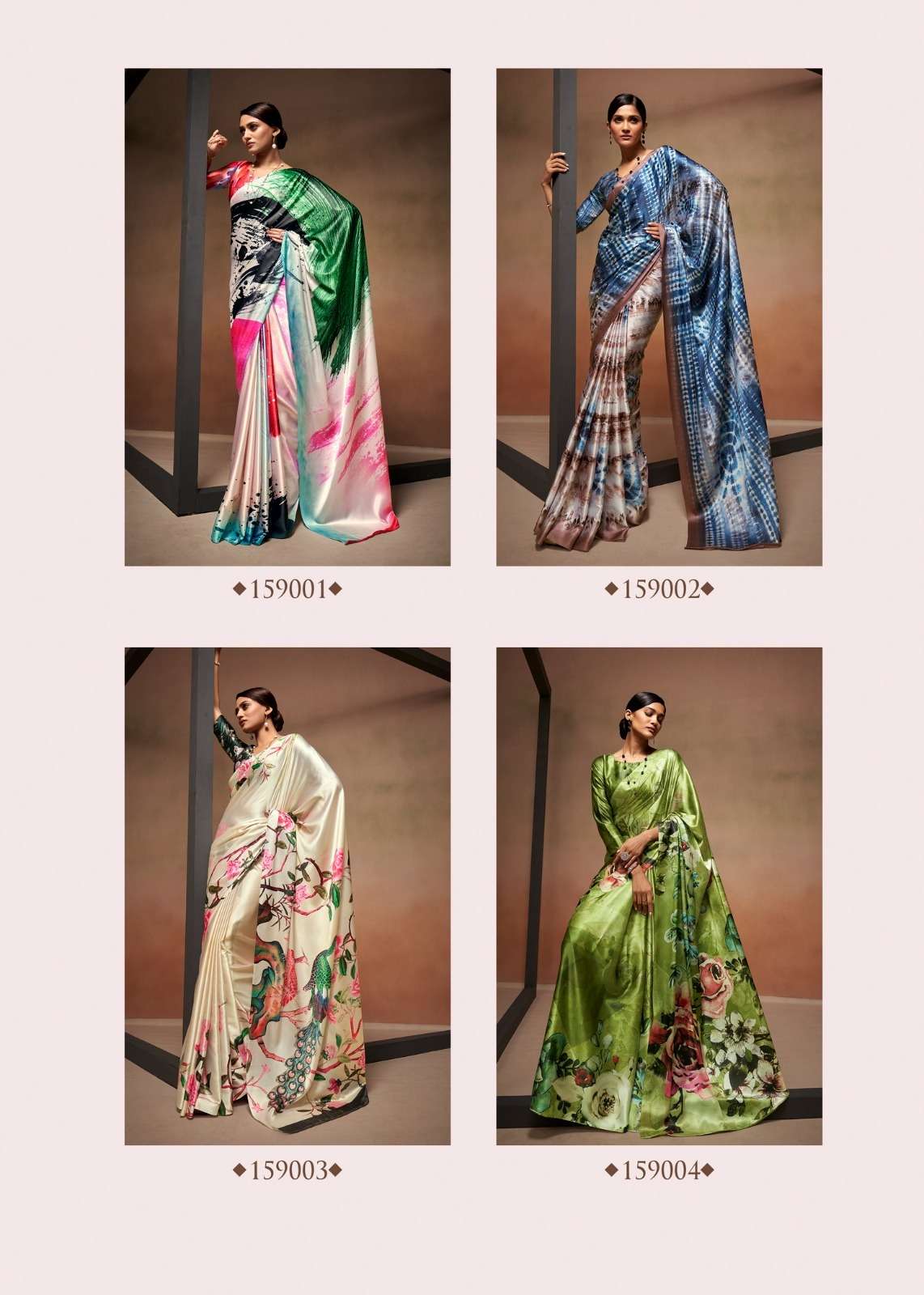 RAJPATH LAUNCHING NEW CREPE SILK SAREE BOLLYWOOD SATTIN CATALOG