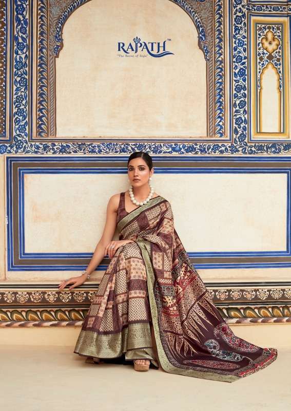 RAJPATH  LAUNCHING NEW DOLA HANDLOOM SILK SAREE SARRIA SILK CATALOG