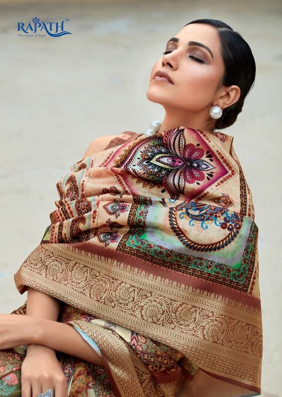 RAJPATH  LAUNCHING NEW DOLA HANDLOOM SILK SAREE SARRIA SILK CATALOG