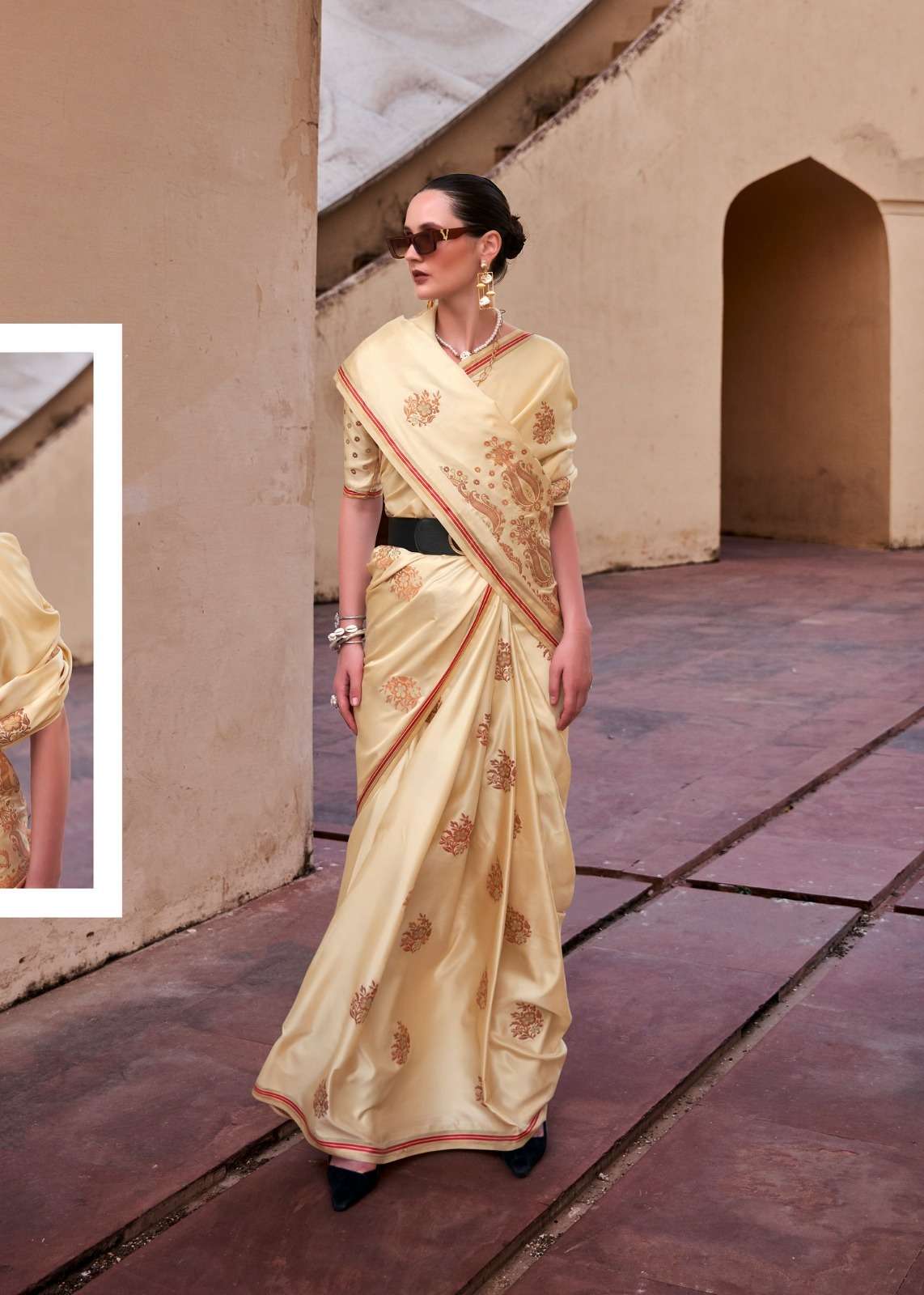 RAJPATH LAUNCHING NEW PURE SATTIN WITH COPPER ZARI SAREE COLLECTION