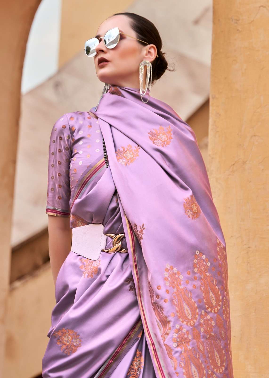 RAJPATH LAUNCHING NEW PURE SATTIN WITH COPPER ZARI SAREE COLLECTION