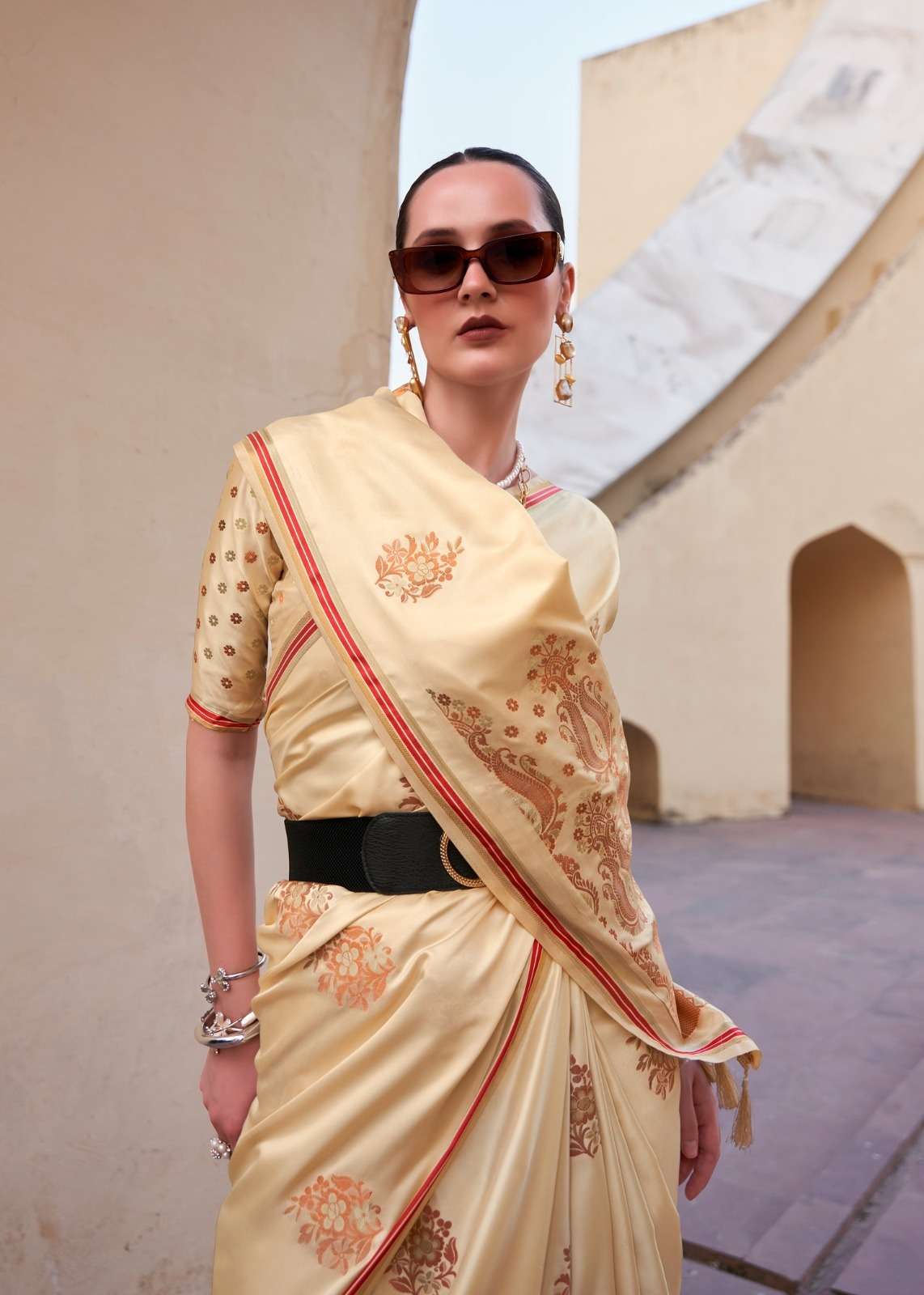 RAJPATH LAUNCHING NEW PURE SATTIN WITH COPPER ZARI SAREE COLLECTION