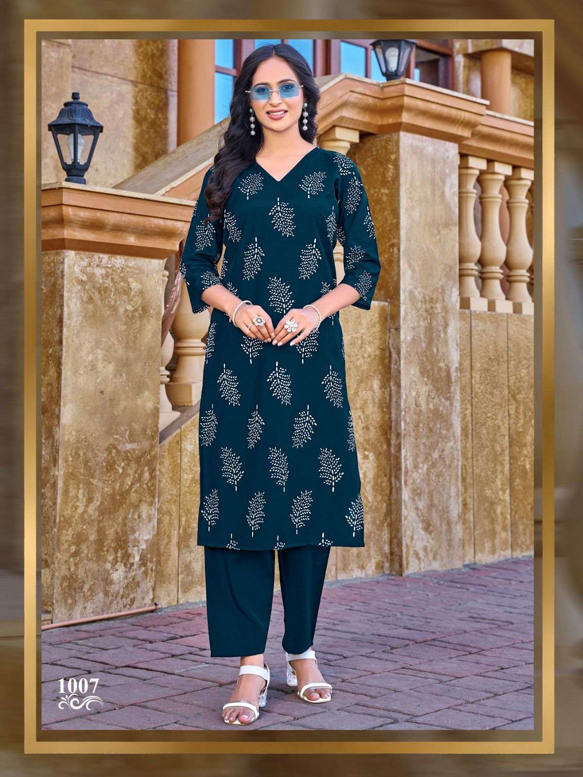  SANKHESWER LAUNCHING ROMAN SILK WITH LINING KURTI SET VAANI VOL-1