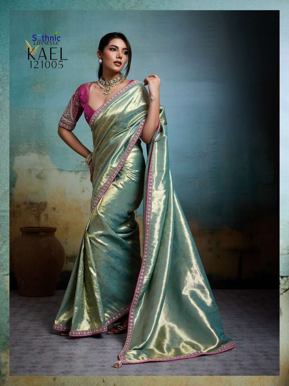 SETHNIC LIFESTYLES LAUNCHING TISSUE BANARASI SAREE COLLECTION