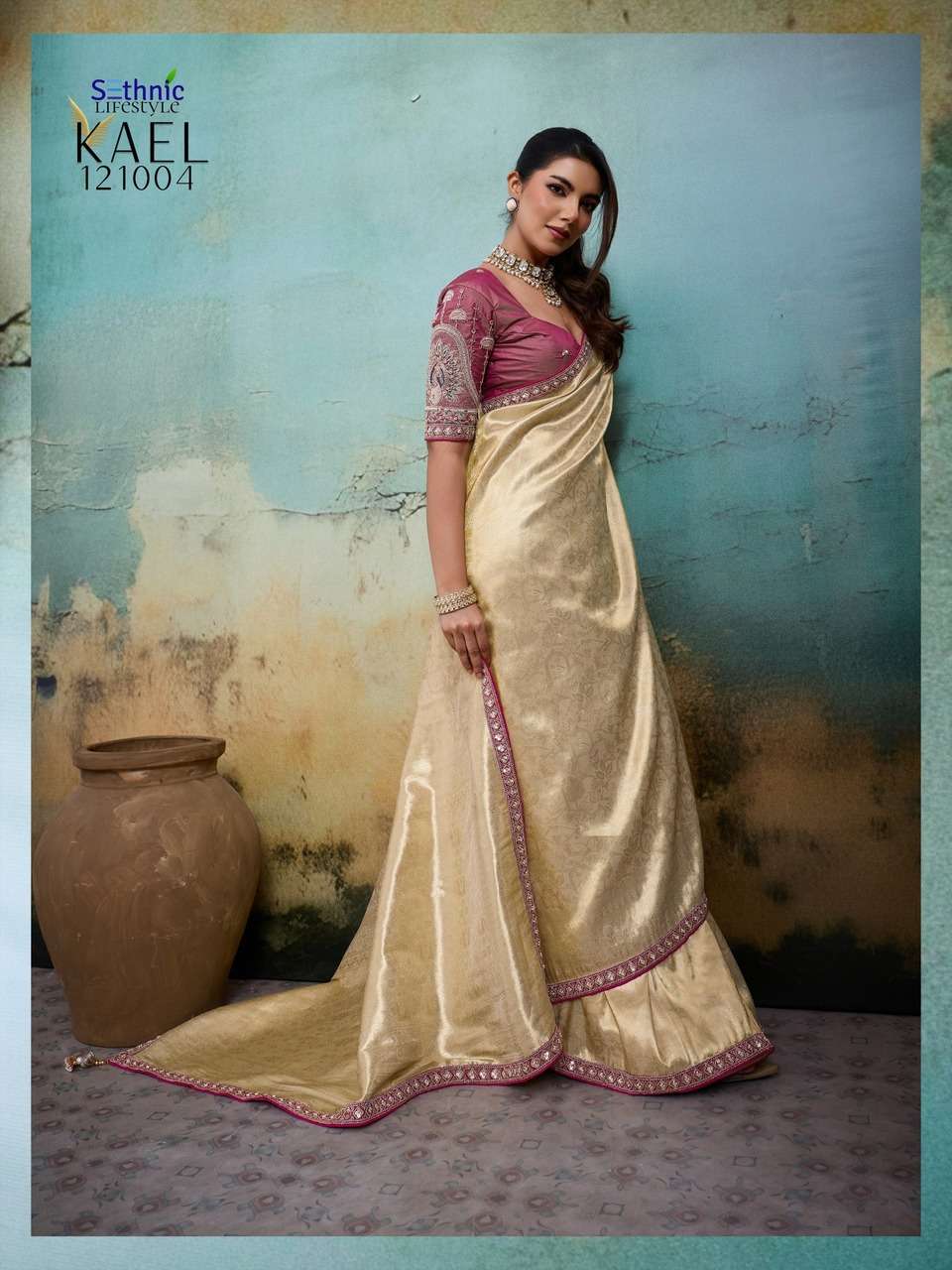 SETHNIC LIFESTYLES LAUNCHING TISSUE BANARASI SAREE COLLECTION