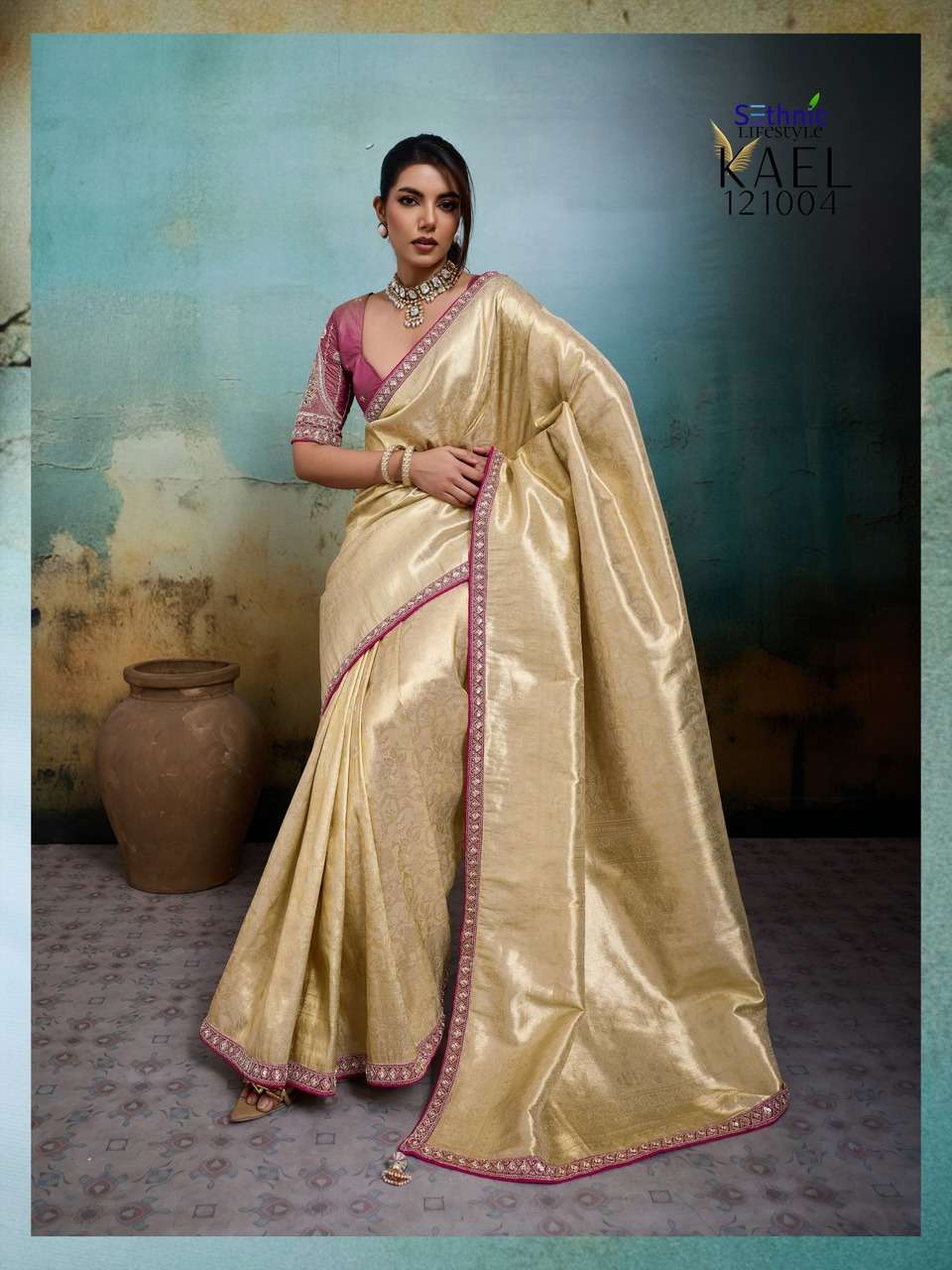 SETHNIC LIFESTYLES LAUNCHING TISSUE BANARASI SAREE COLLECTION