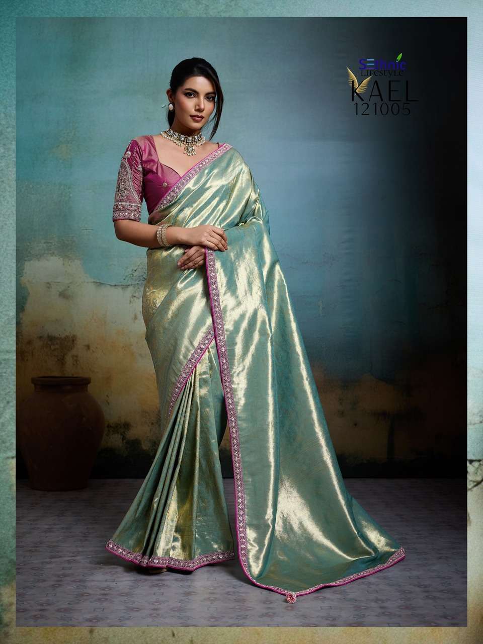 SETHNIC LIFESTYLES LAUNCHING TISSUE BANARASI SAREE COLLECTION