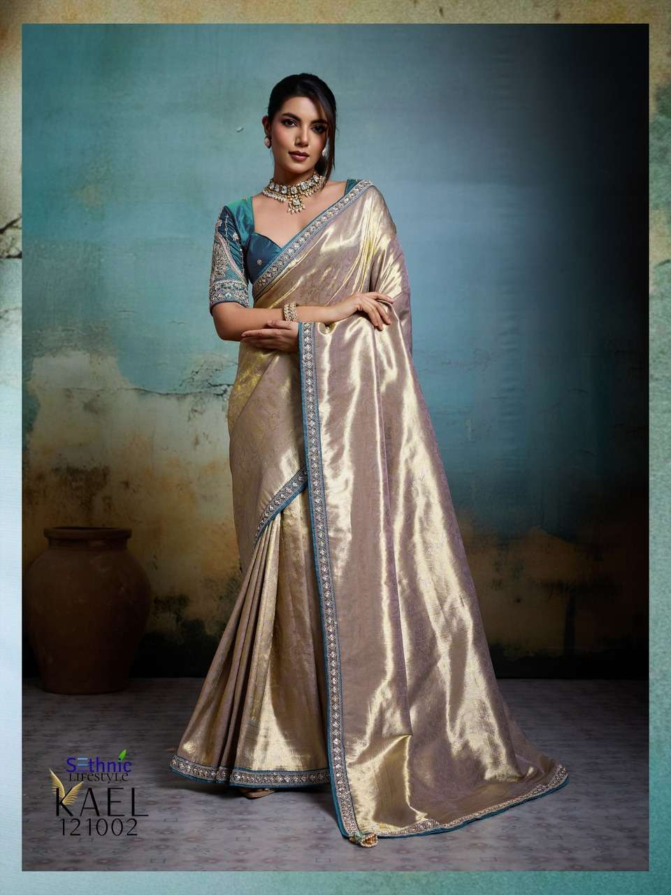 SETHNIC LIFESTYLES LAUNCHING TISSUE BANARASI SAREE COLLECTION