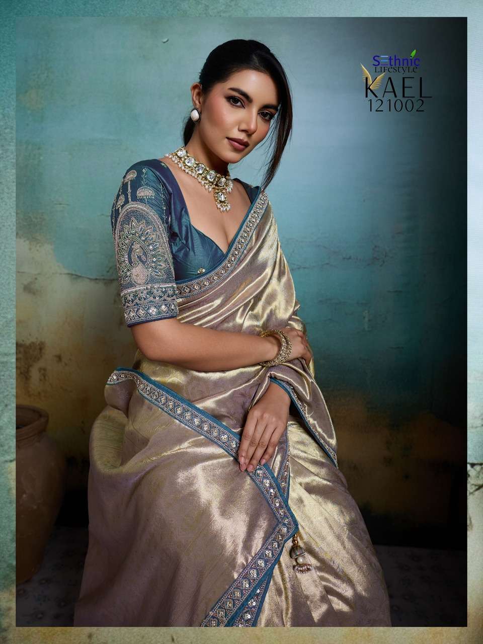 SETHNIC LIFESTYLES LAUNCHING TISSUE BANARASI SAREE COLLECTION