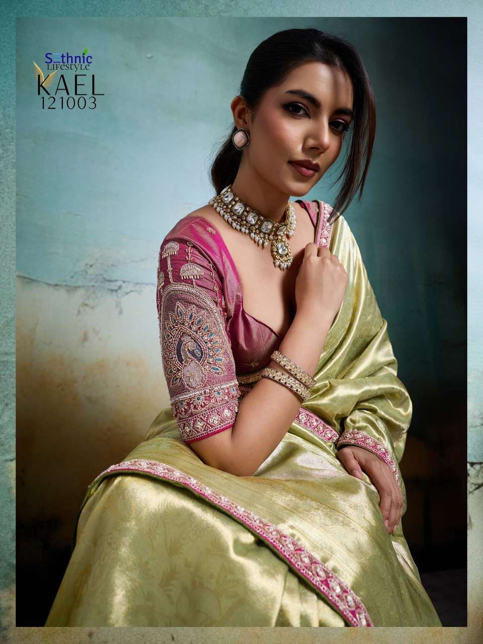 SETHNIC LIFESTYLES LAUNCHING TISSUE BANARASI SAREE COLLECTION