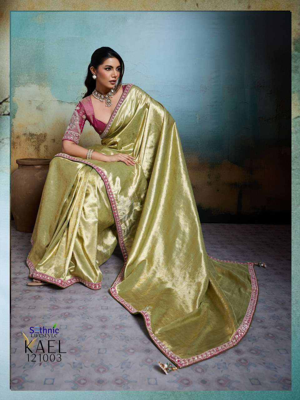 SETHNIC LIFESTYLES LAUNCHING TISSUE BANARASI SAREE COLLECTION