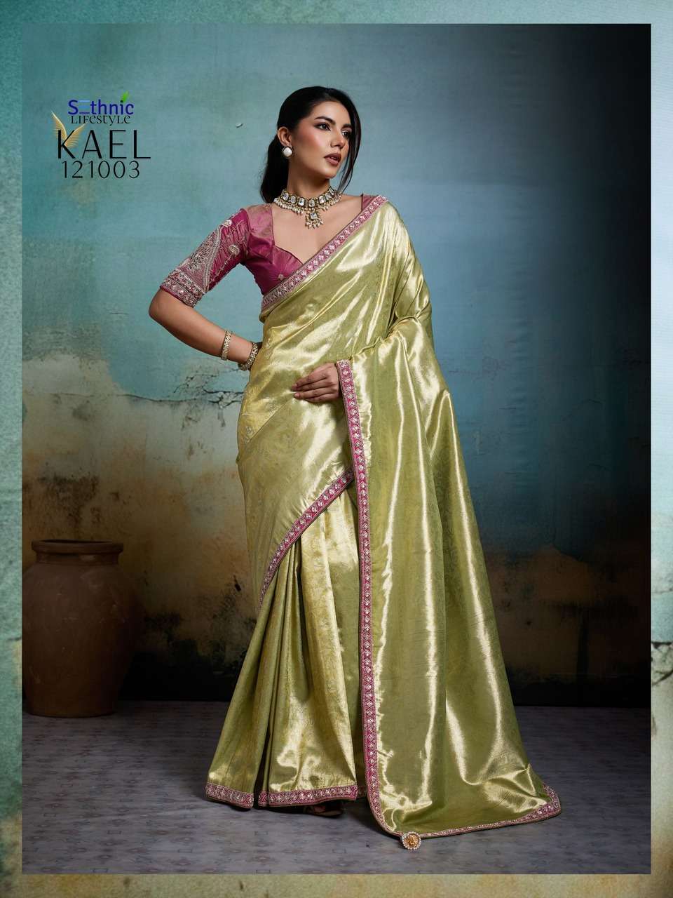 SETHNIC LIFESTYLES LAUNCHING TISSUE BANARASI SAREE COLLECTION