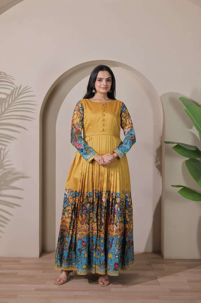 TEXOFAB LAUNCH TREANDING TASAR SILK GOWN COLLECTION