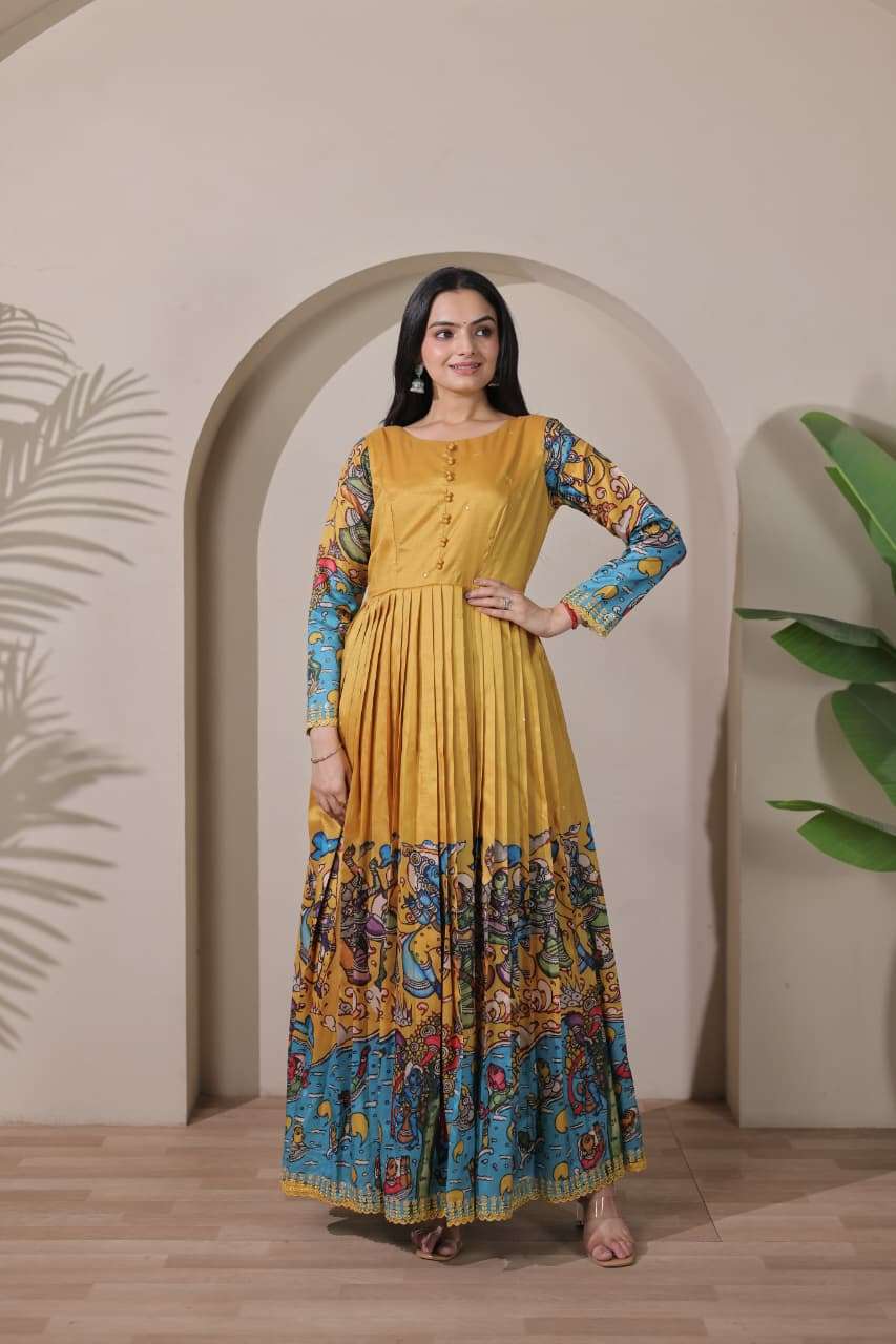 TEXOFAB LAUNCH TREANDING TASAR SILK GOWN COLLECTION