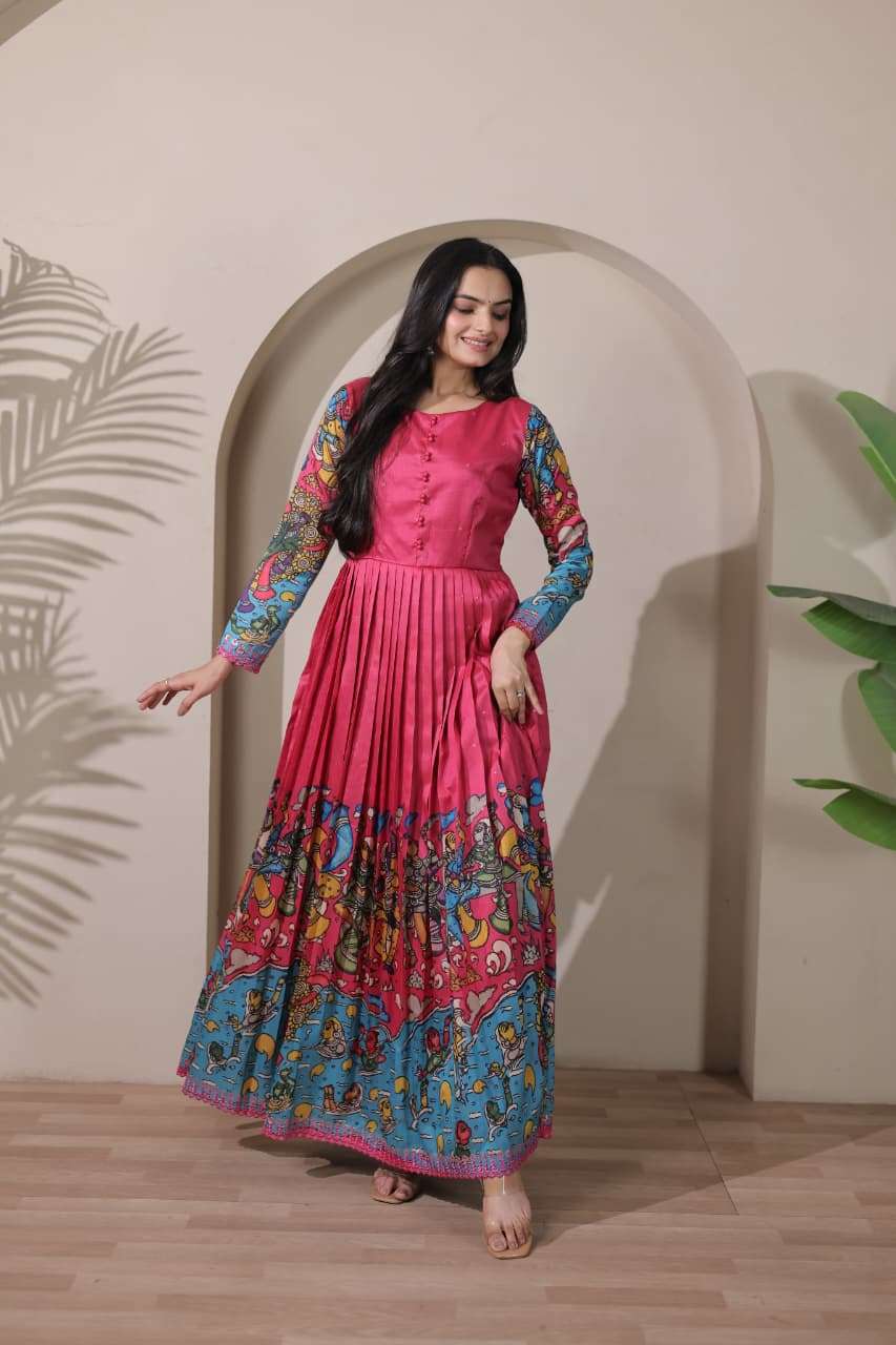 TEXOFAB LAUNCH TREANDING TASAR SILK GOWN COLLECTION