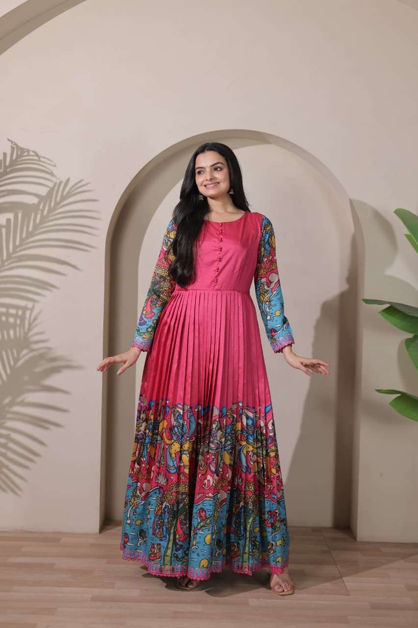 TEXOFAB LAUNCH TREANDING TASAR SILK GOWN COLLECTION