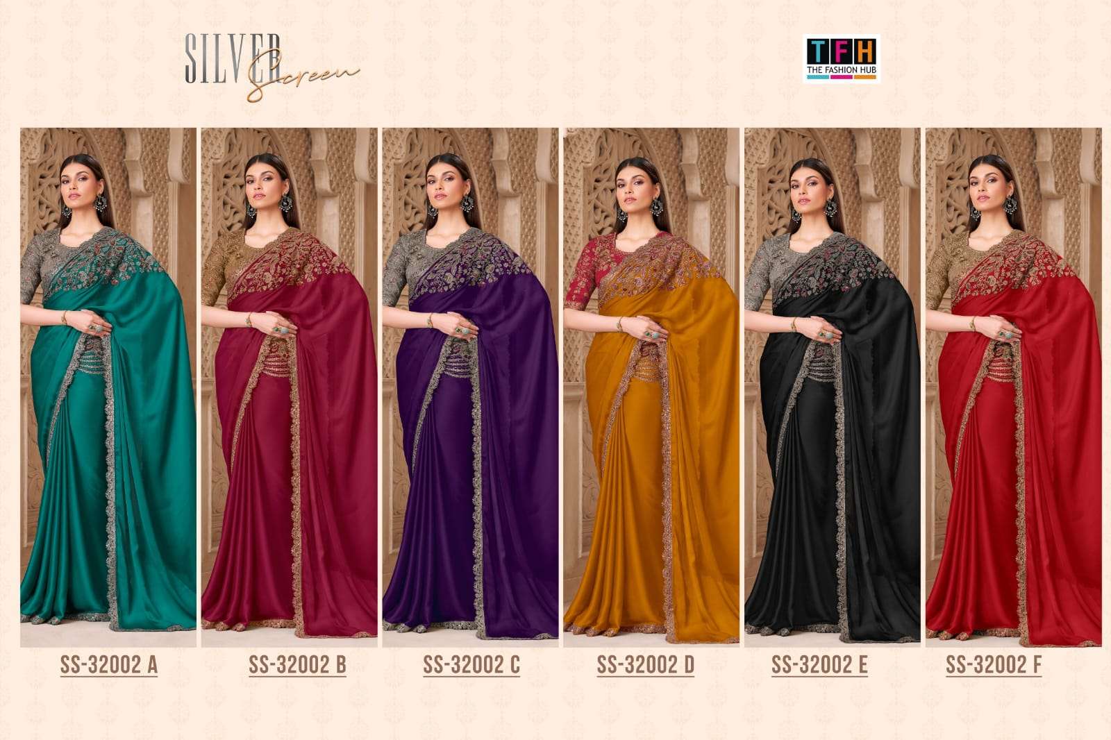 TFH LAUNCHING SATIN SILK SAREE COLLECTION 