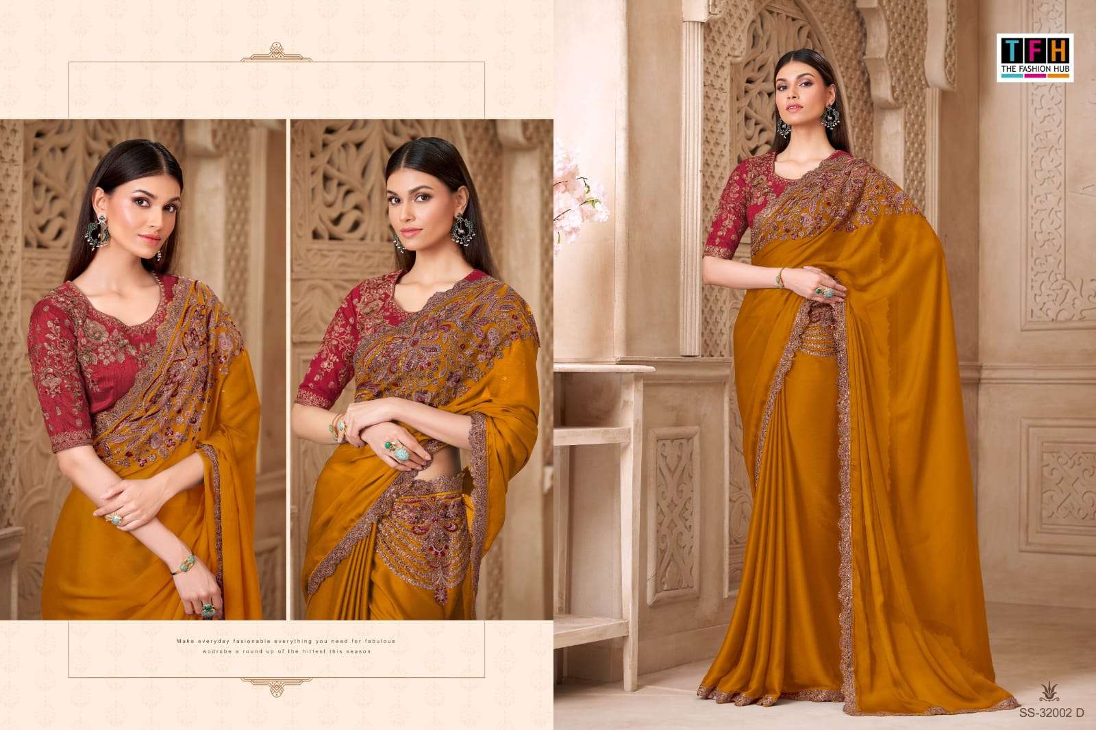 TFH LAUNCHING SATIN SILK SAREE COLLECTION 