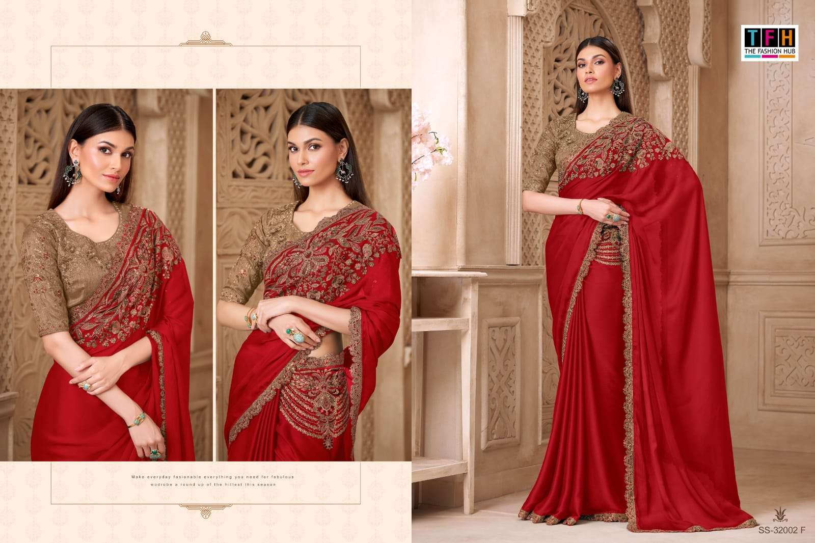 TFH LAUNCHING SATIN SILK SAREE COLLECTION 