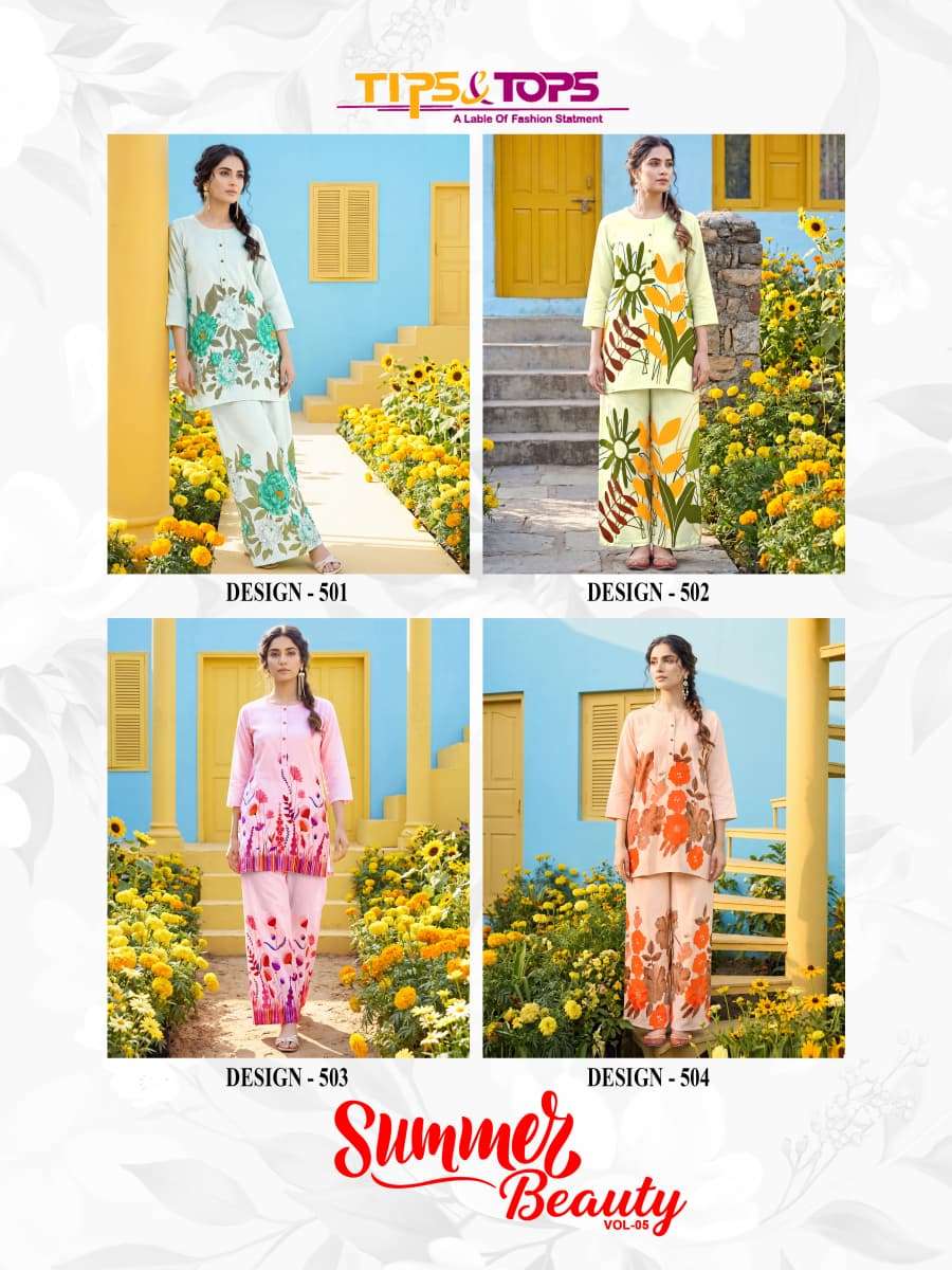TIPS & TOPS LAUNCHING NEW CO-ORD COLLECTION