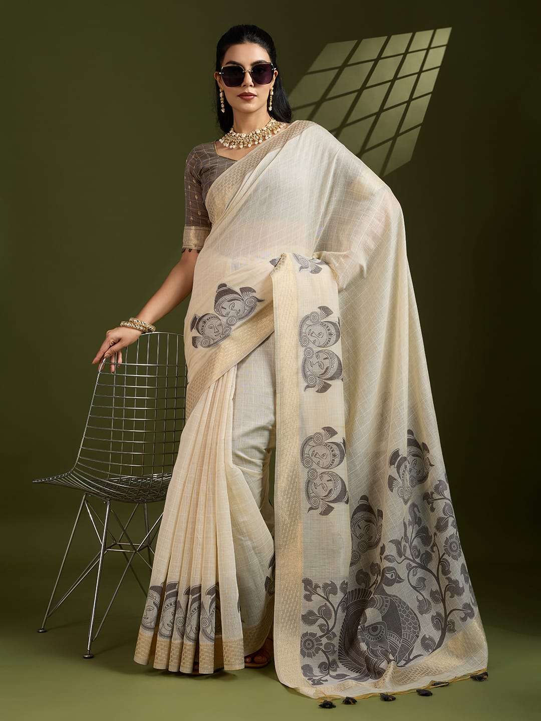 TRADITIONAL CONCEPT SAREE WITH PREMIUM SOFT MUGA COTTON 
