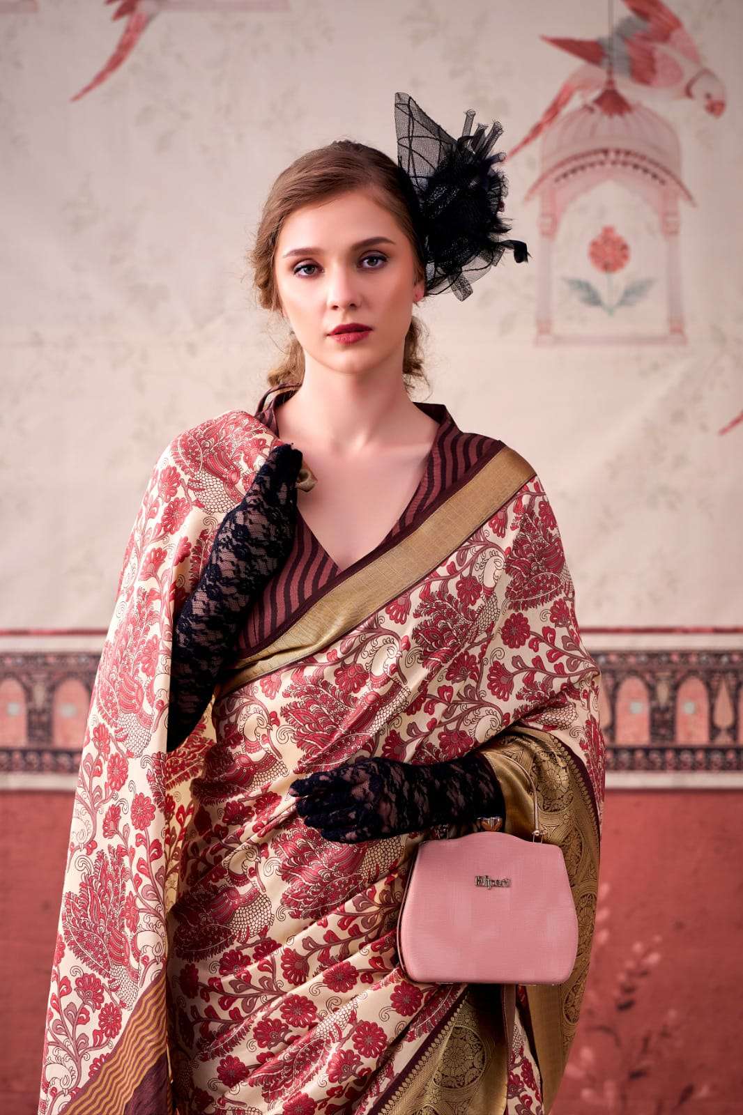 TRADITIONAL TASAR SILK PRINTED SAREE COLLECTION BY YAMISHA