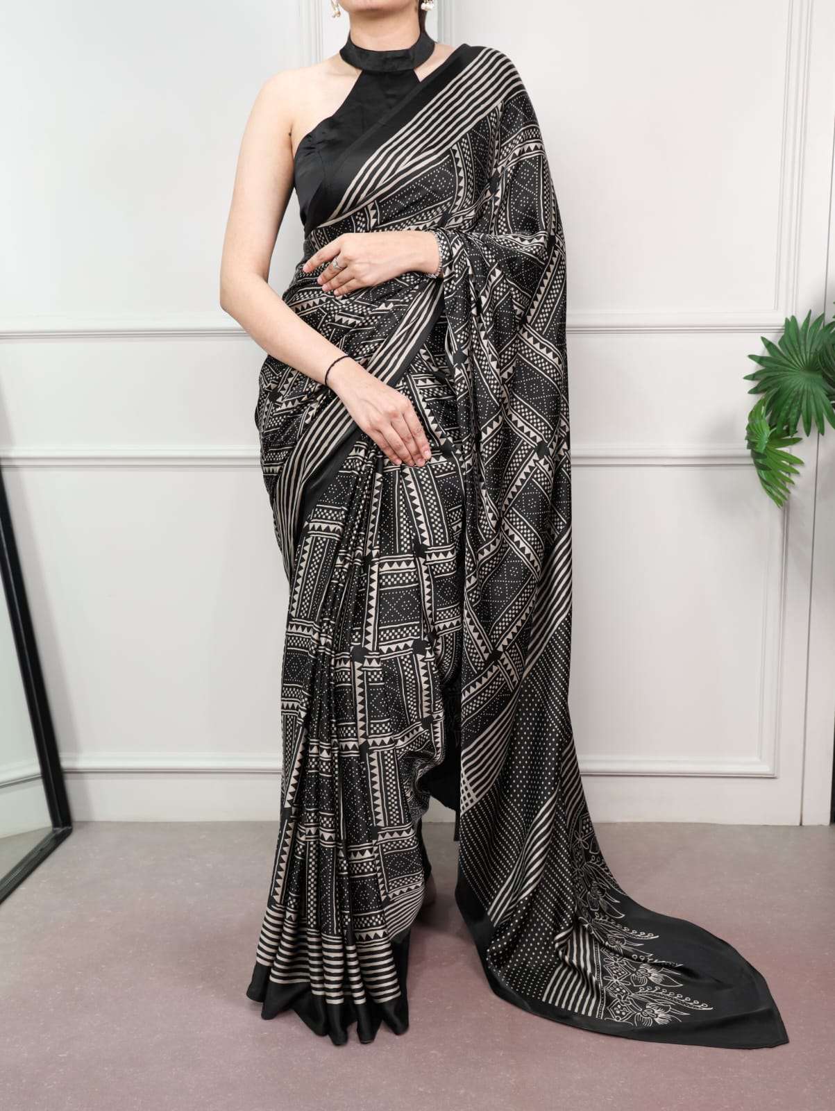 TREANDING SATIN SILK PRINTED SAREE COLLECTION