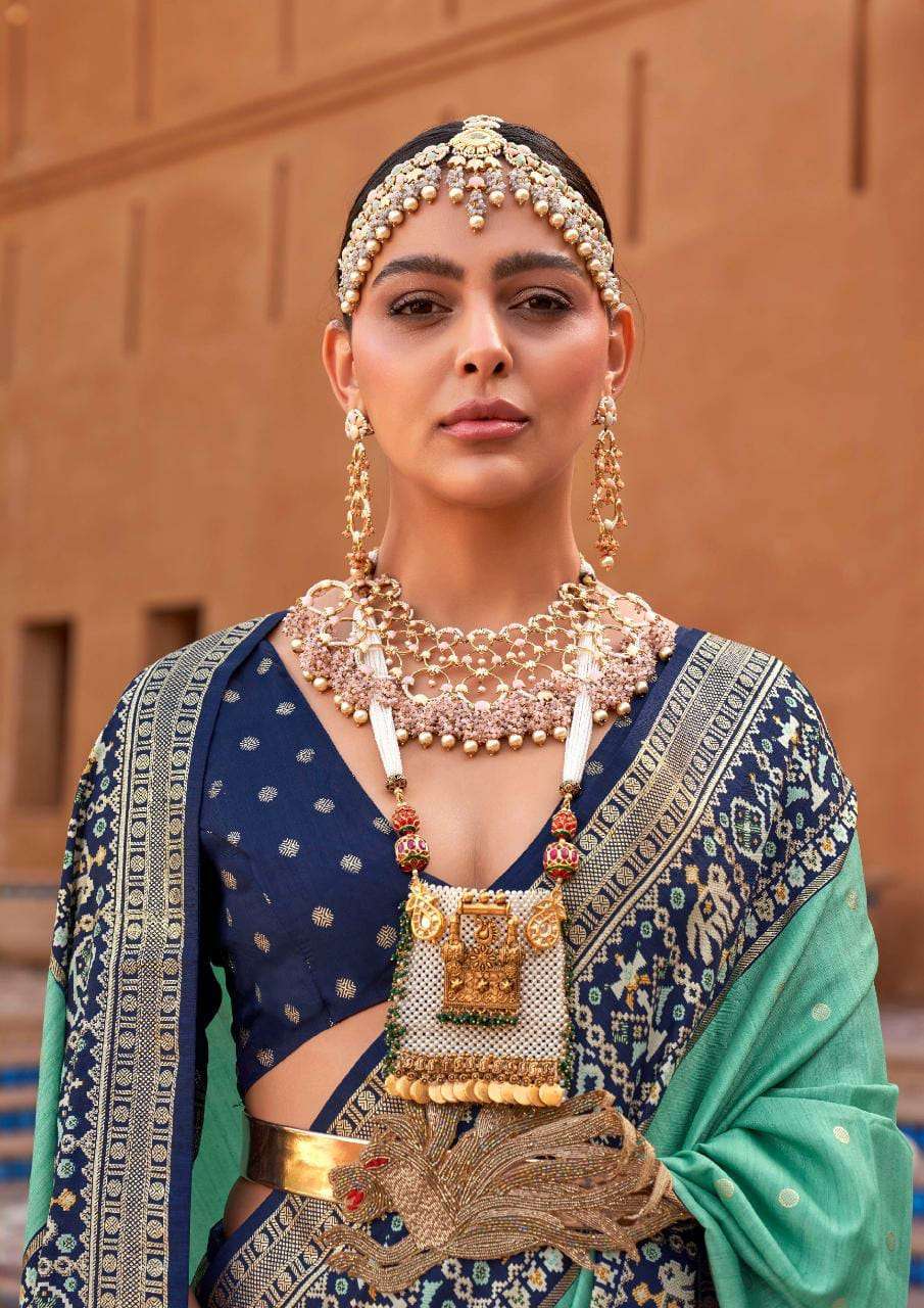 TRIRATH LAUNCHING MERCERIZE SIGMA SILK SAREE PURE PATOLA CATALOG