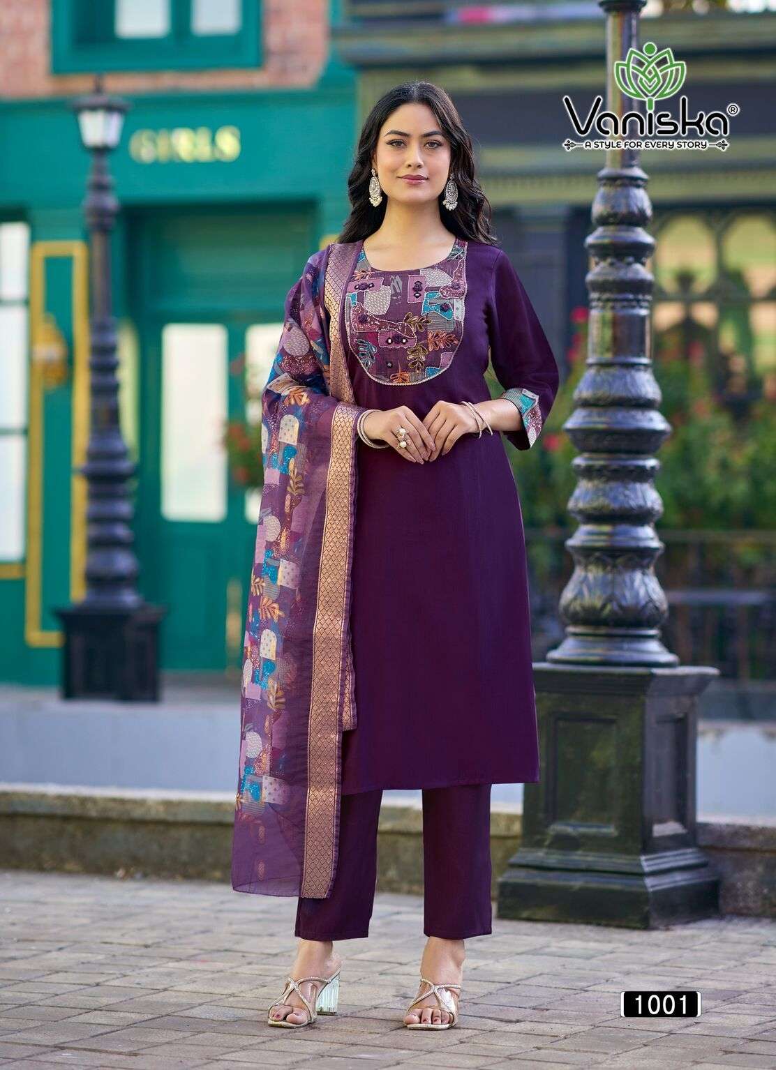 VANISKA BRAND LAUNCHING NEW KURTI SET CATALOG FASHION KASTURI VOL-1