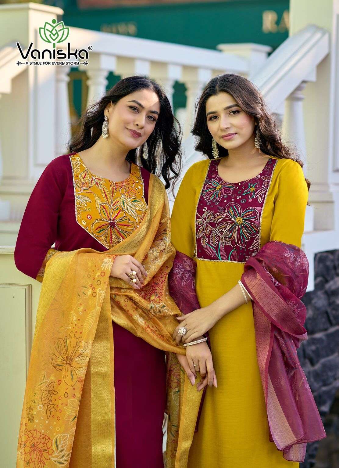 VANISKA BRAND LAUNCHING NEW KURTI SET CATALOG FASHION KASTURI VOL-1