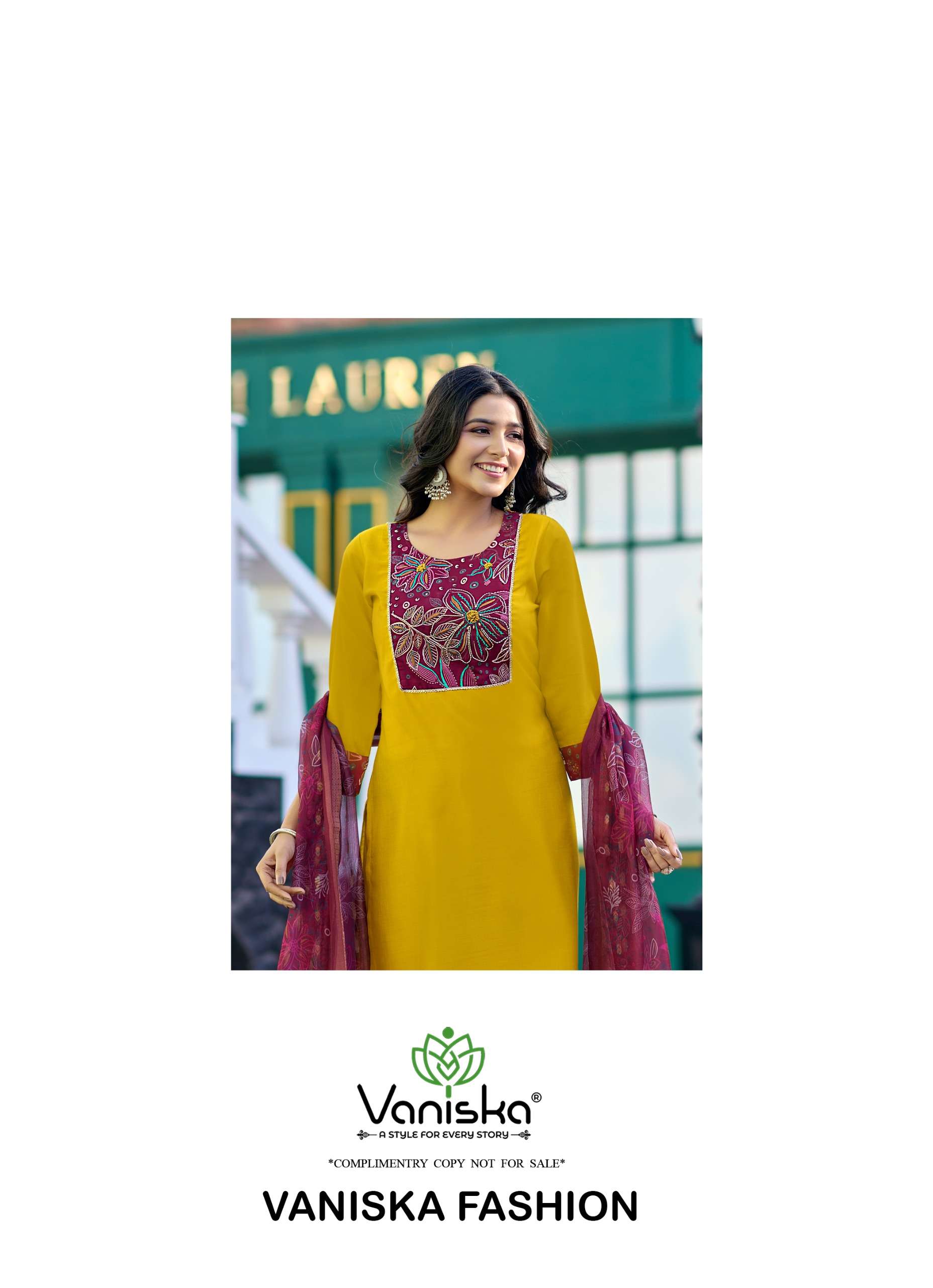 VANISKA BRAND LAUNCHING NEW KURTI SET CATALOG FASHION KASTURI VOL-1