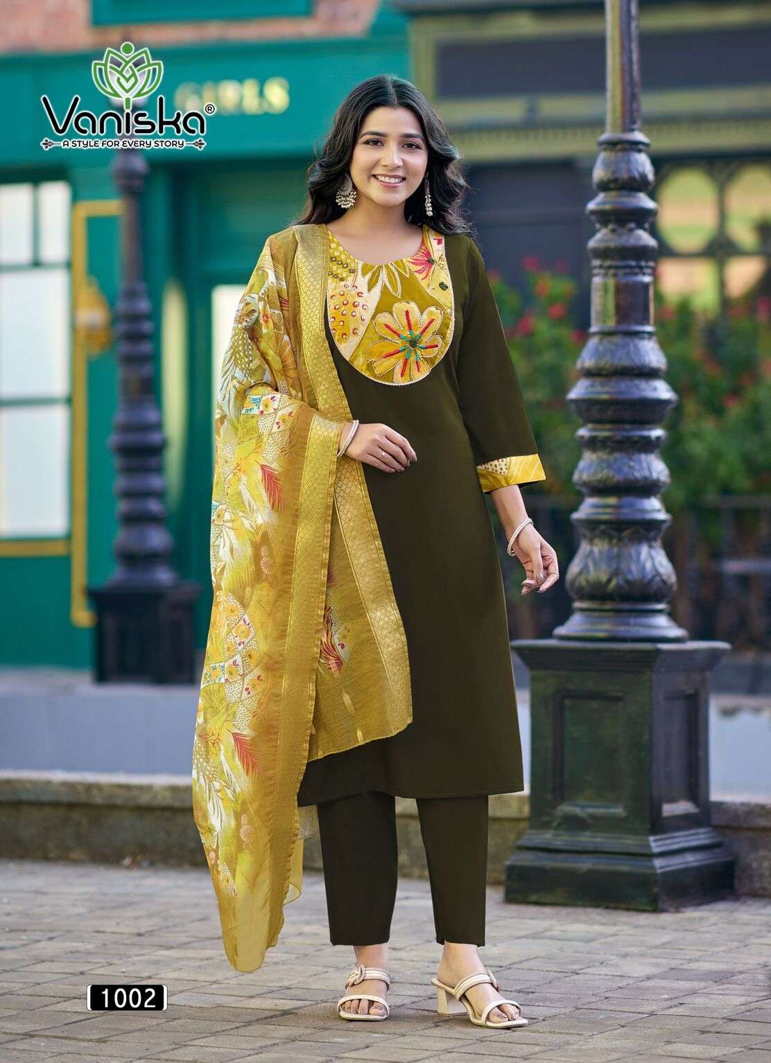 VANISKA BRAND LAUNCHING NEW KURTI SET CATALOG FASHION KASTURI VOL-1
