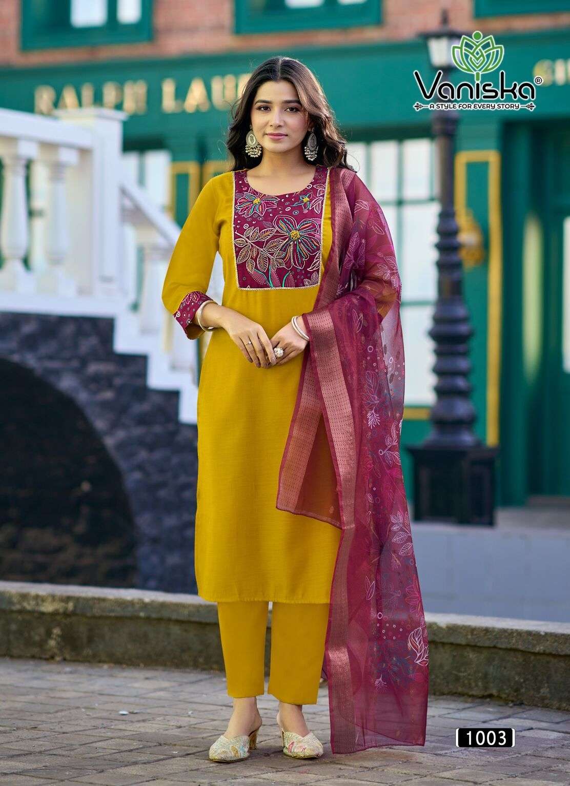 VANISKA BRAND LAUNCHING NEW KURTI SET CATALOG FASHION KASTURI VOL-1