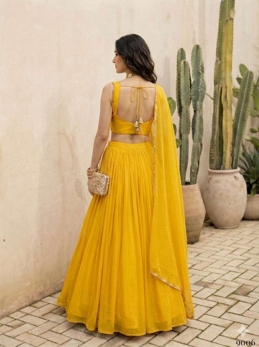 2 Beautiful Readymade Lehengas (3 Piece) By Texofab
