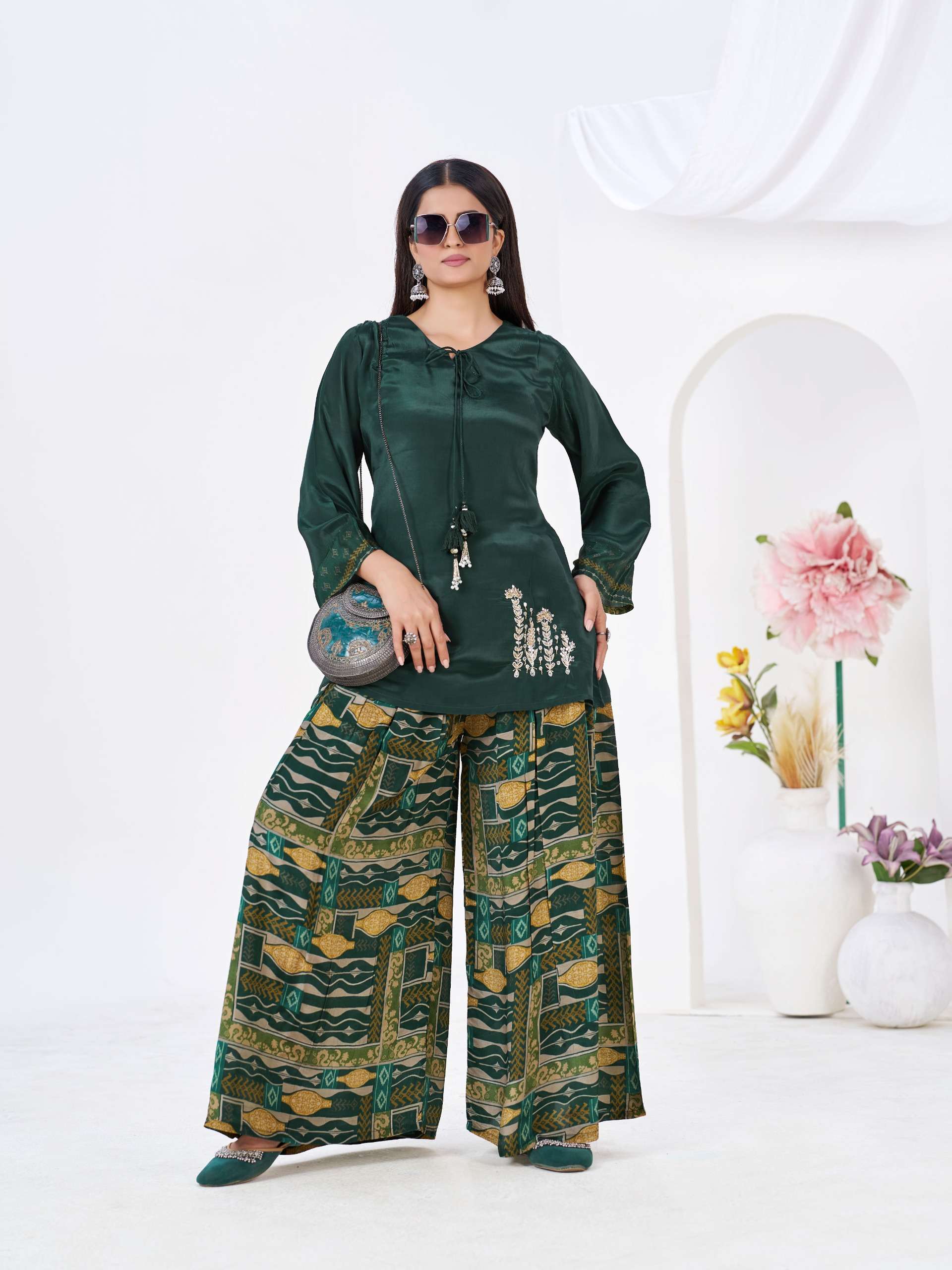  Veluora Vol-1  Festival & Summer special premium collection  Stylish aur comfortable plazo set collection by Texofab 