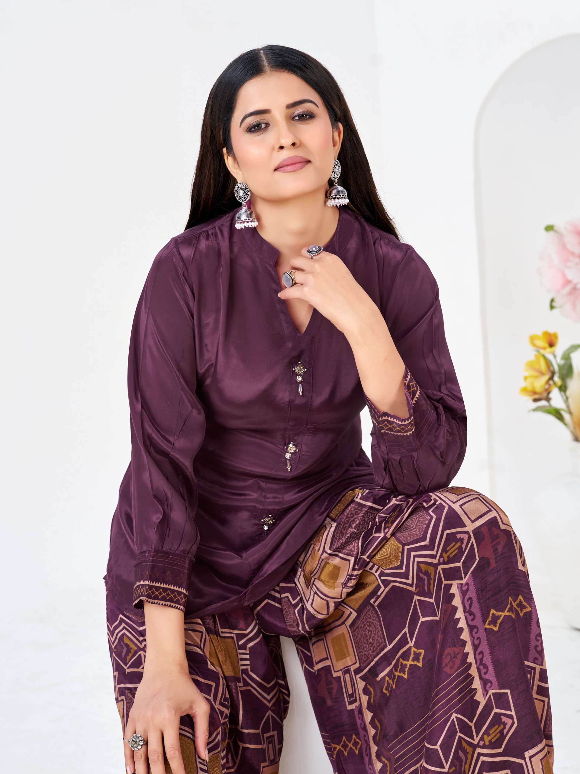  Veluora Vol-1  Festival & Summer special premium collection  Stylish aur comfortable plazo set collection by Texofab 