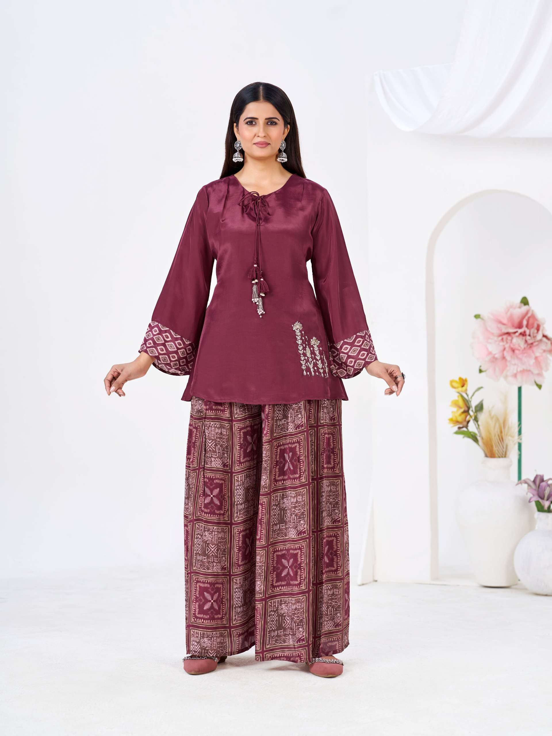  Veluora Vol-1  Festival & Summer special premium collection  Stylish aur comfortable plazo set collection by Texofab 