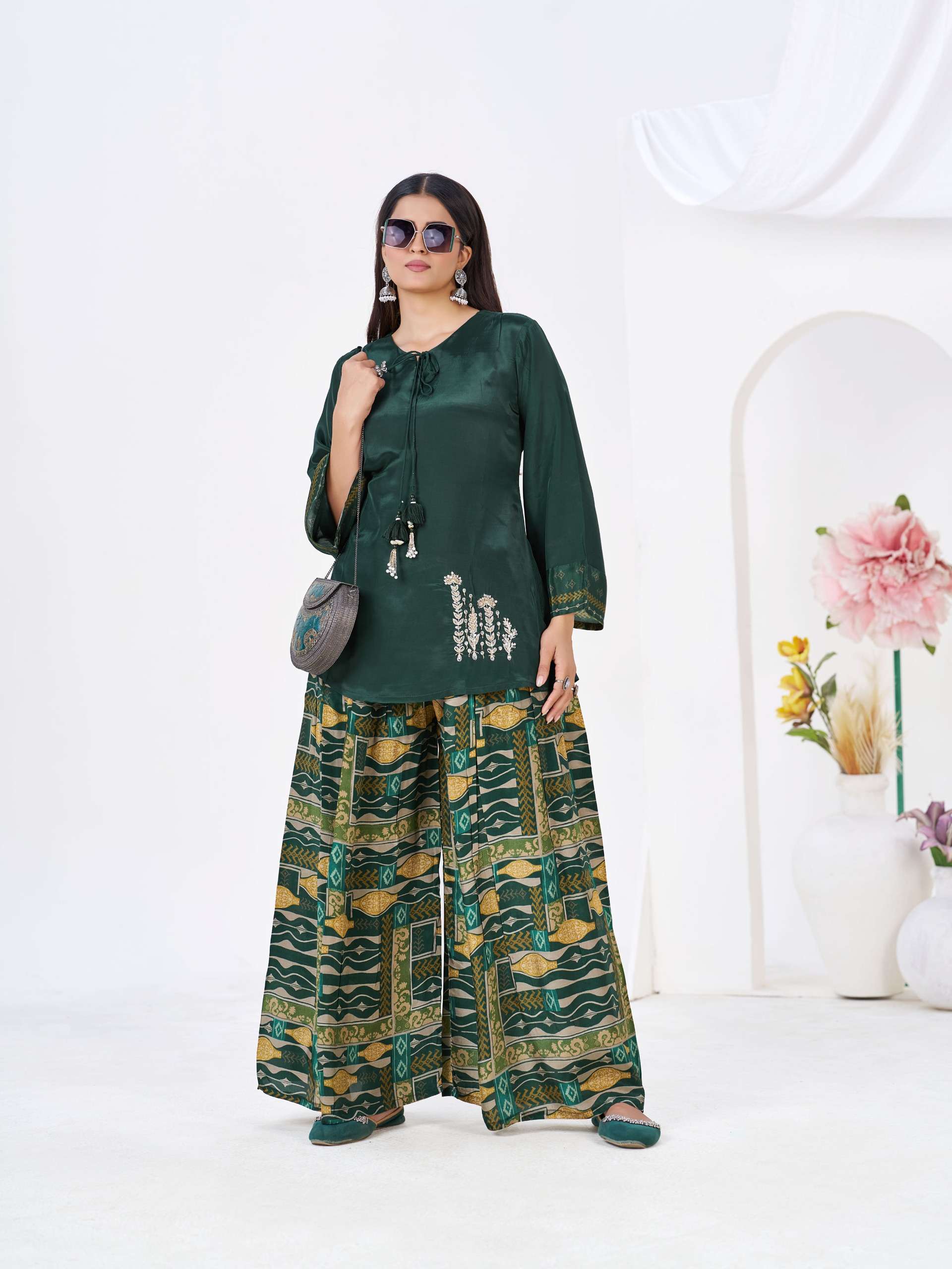  Veluora Vol-1  Festival & Summer special premium collection  Stylish aur comfortable plazo set collection by Texofab 