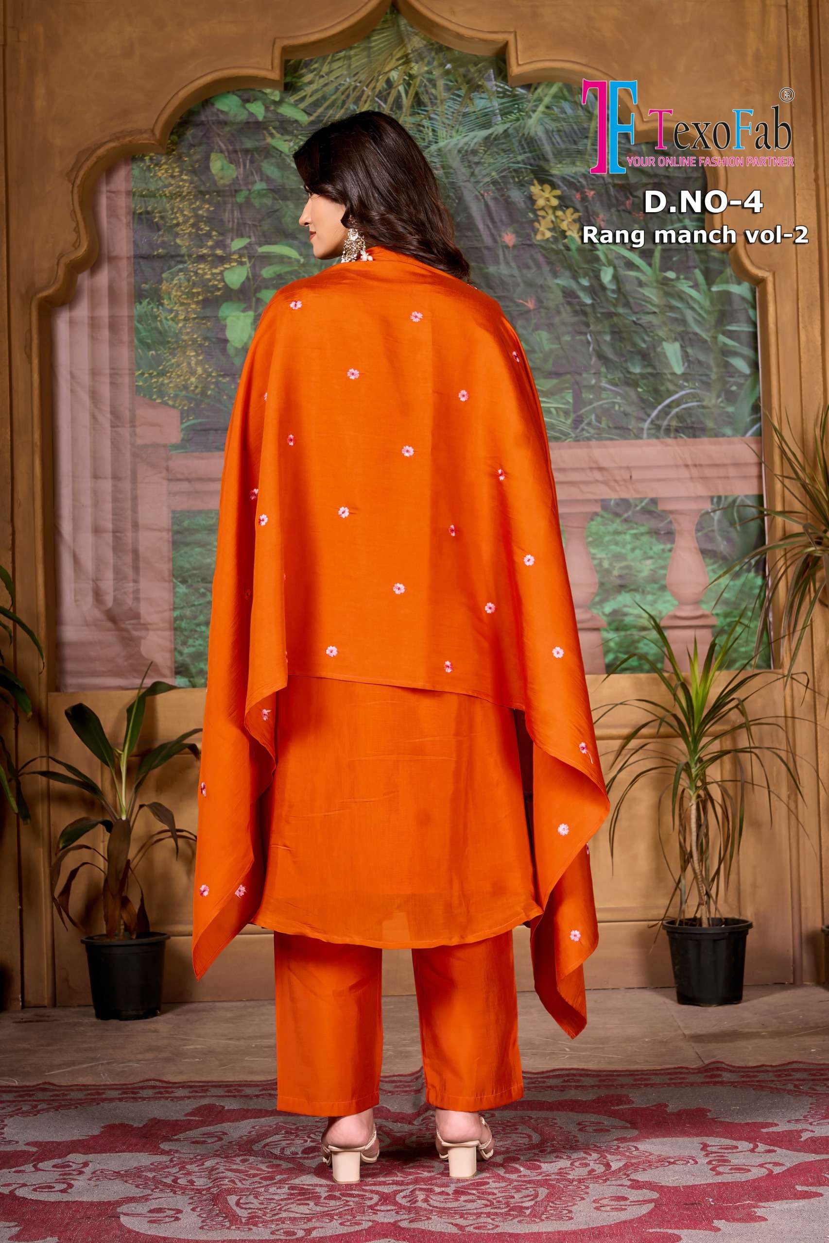 party wear collection & Casual Wear and Office wear Rang Manch vol-02 By Texo 3-Piece A -Line Concept