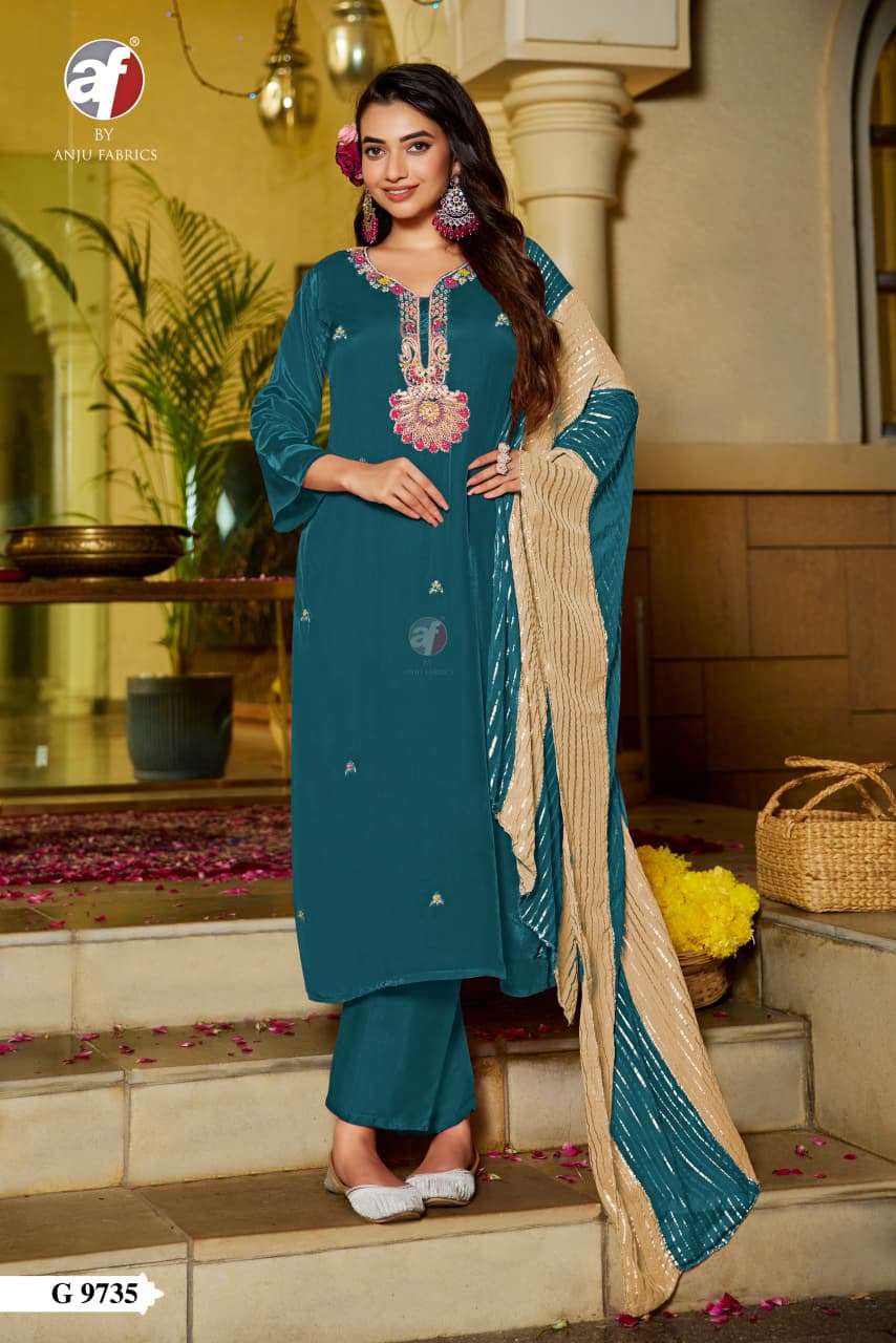 TEXOFAB KURTI PANT DUPPATA  3PCS CONCEPT WHOLESALER EXPORTER SUPPLIER SURAT