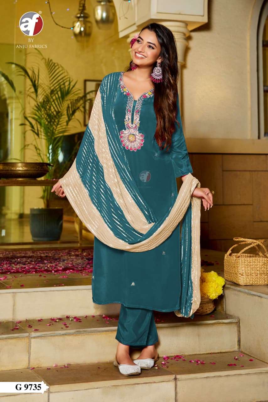 TEXOFAB KURTI PANT DUPPATA  3PCS CONCEPT WHOLESALER EXPORTER SUPPLIER SURAT