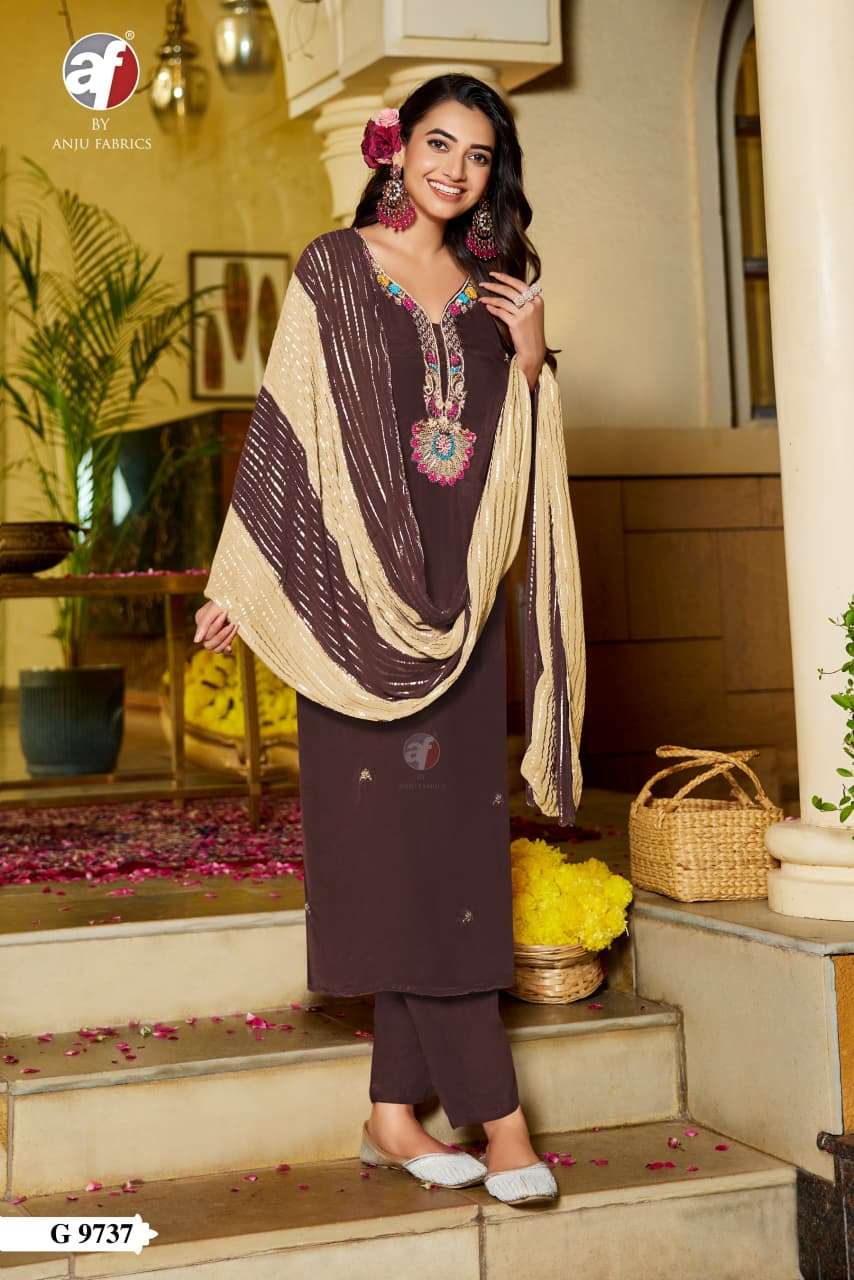 TEXOFAB KURTI PANT DUPPATA  3PCS CONCEPT WHOLESALER EXPORTER SUPPLIER SURAT